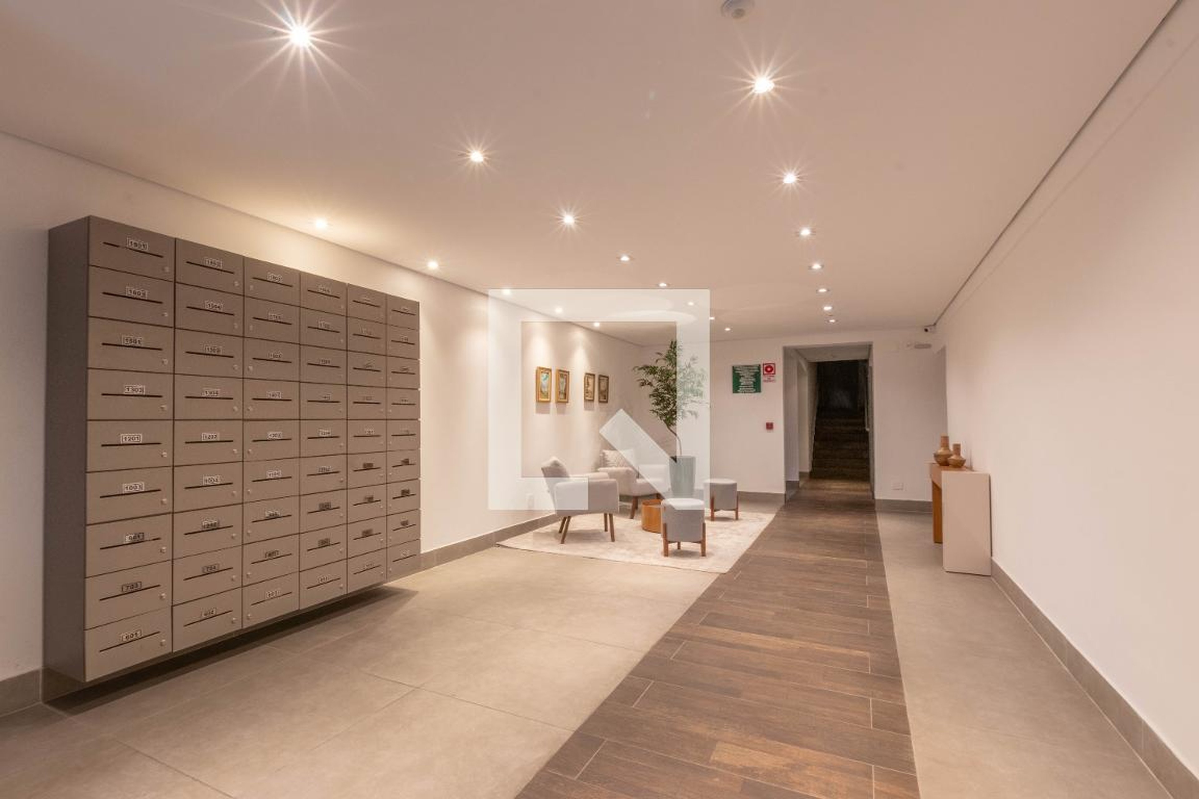 Hall de entrada - Edifício Carpo Loft Live