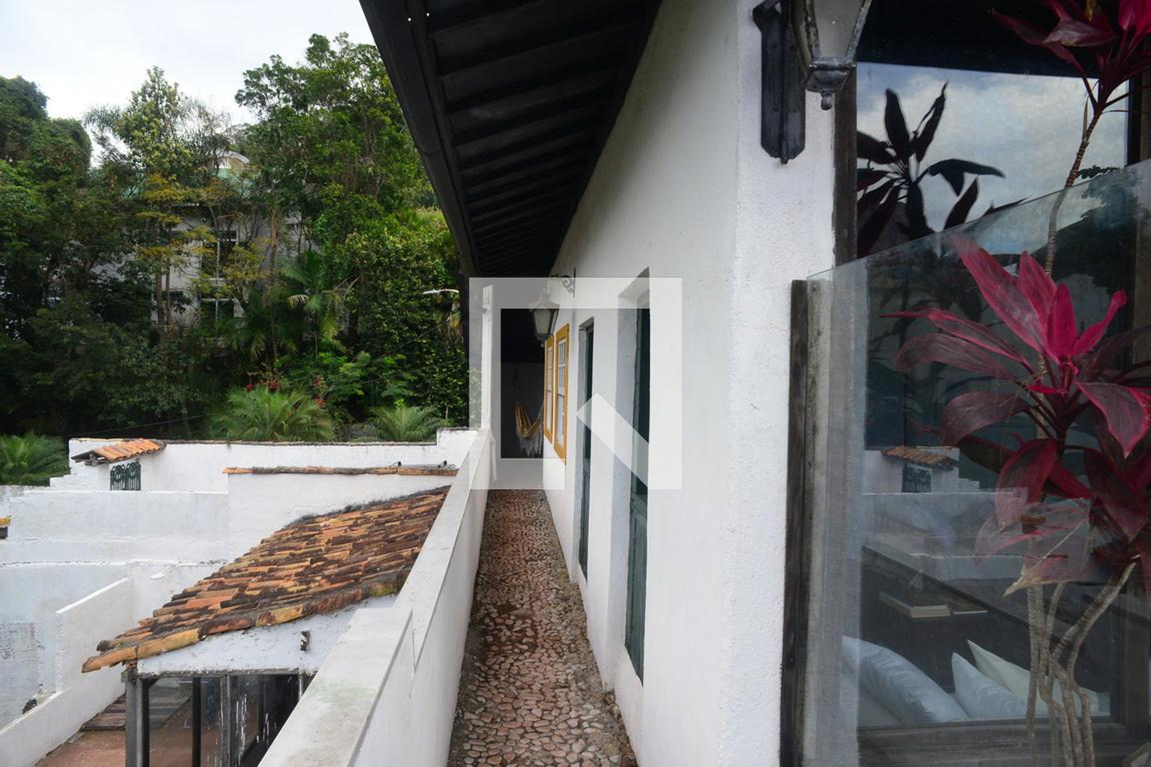 Área Externa Condomínio em Rua Santa Glafira, 140