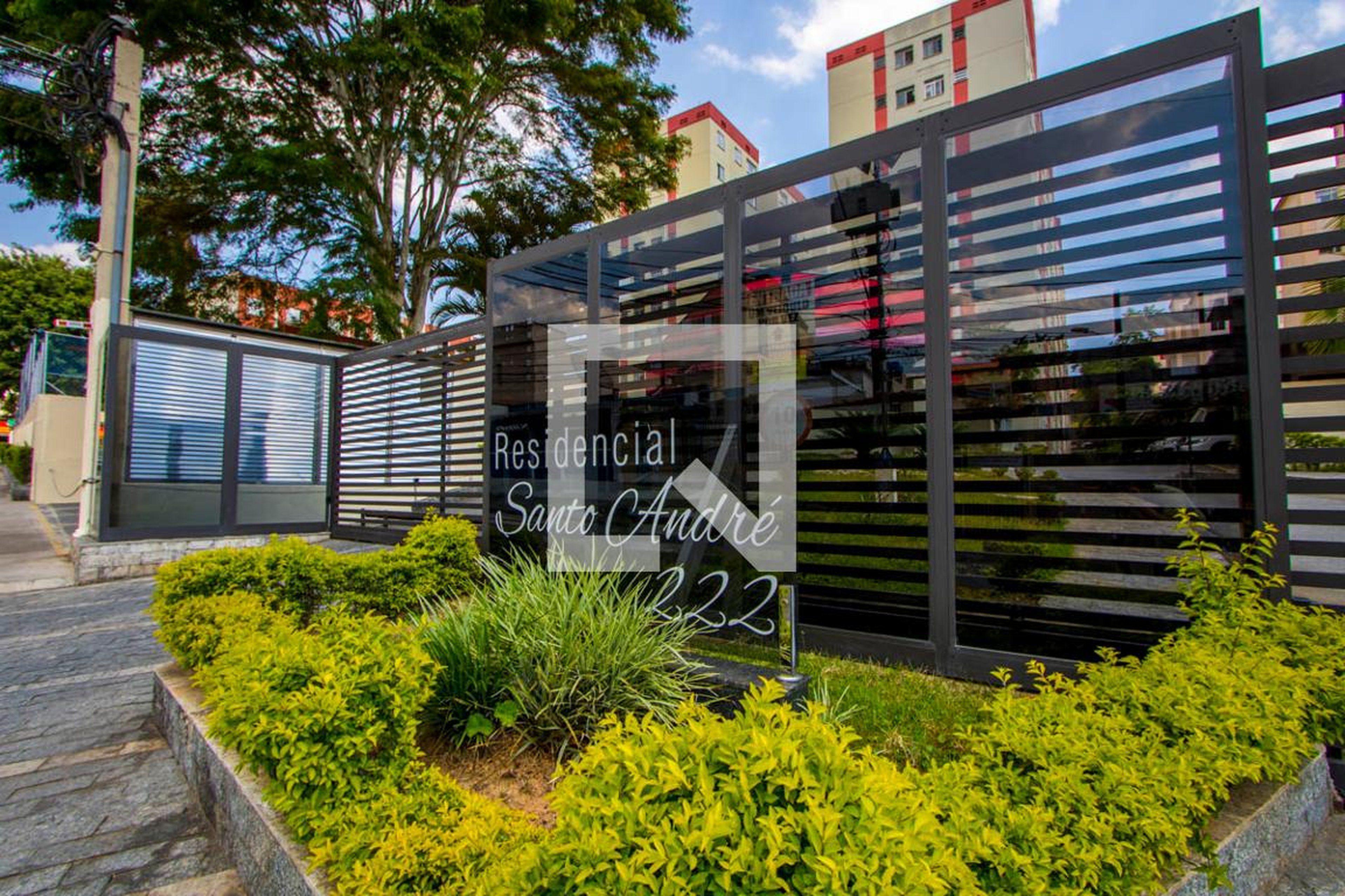 Fachada do condomínio Residencial Santo André