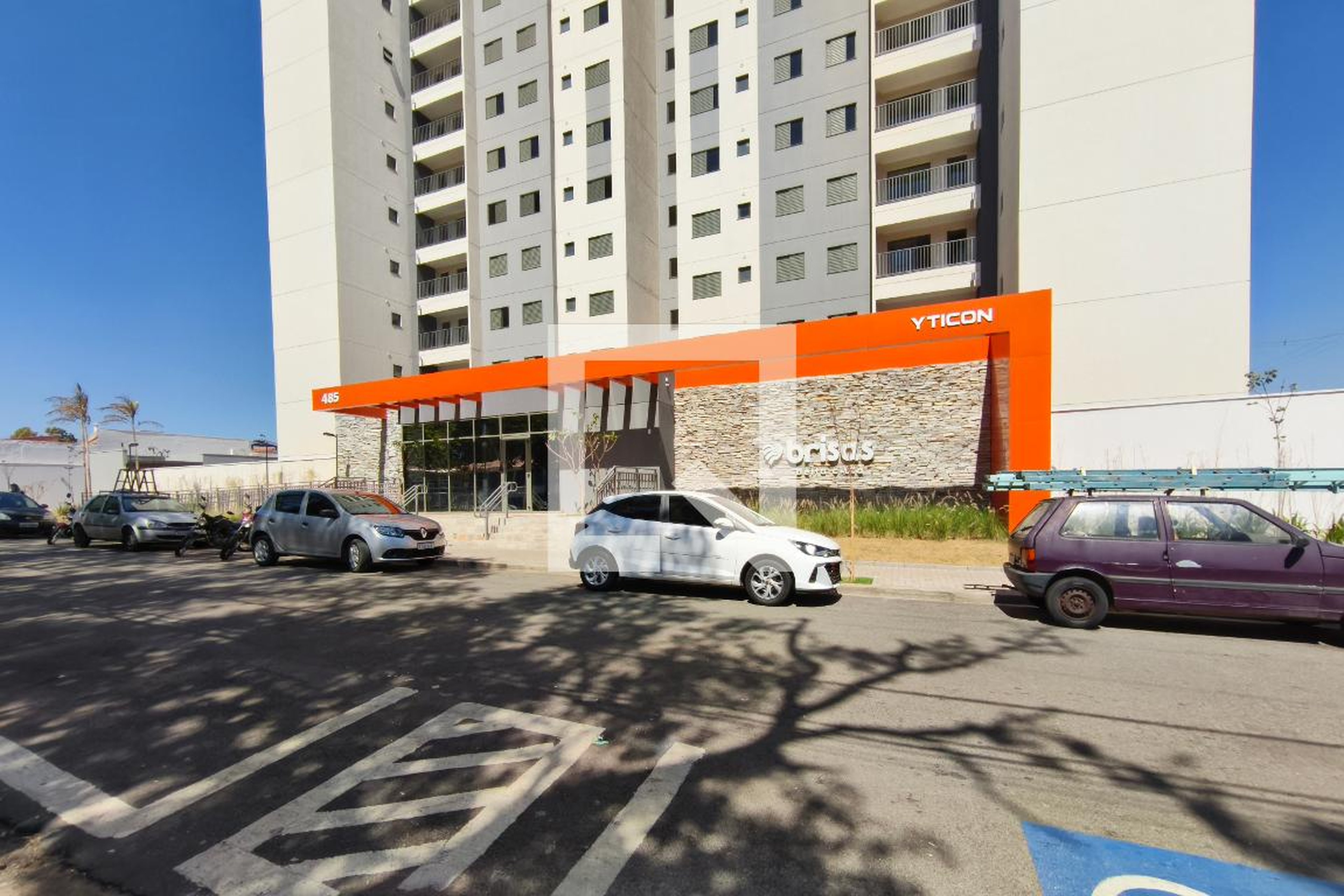 Fachada do Condomínio Condomínio Brisas Bella Cittá