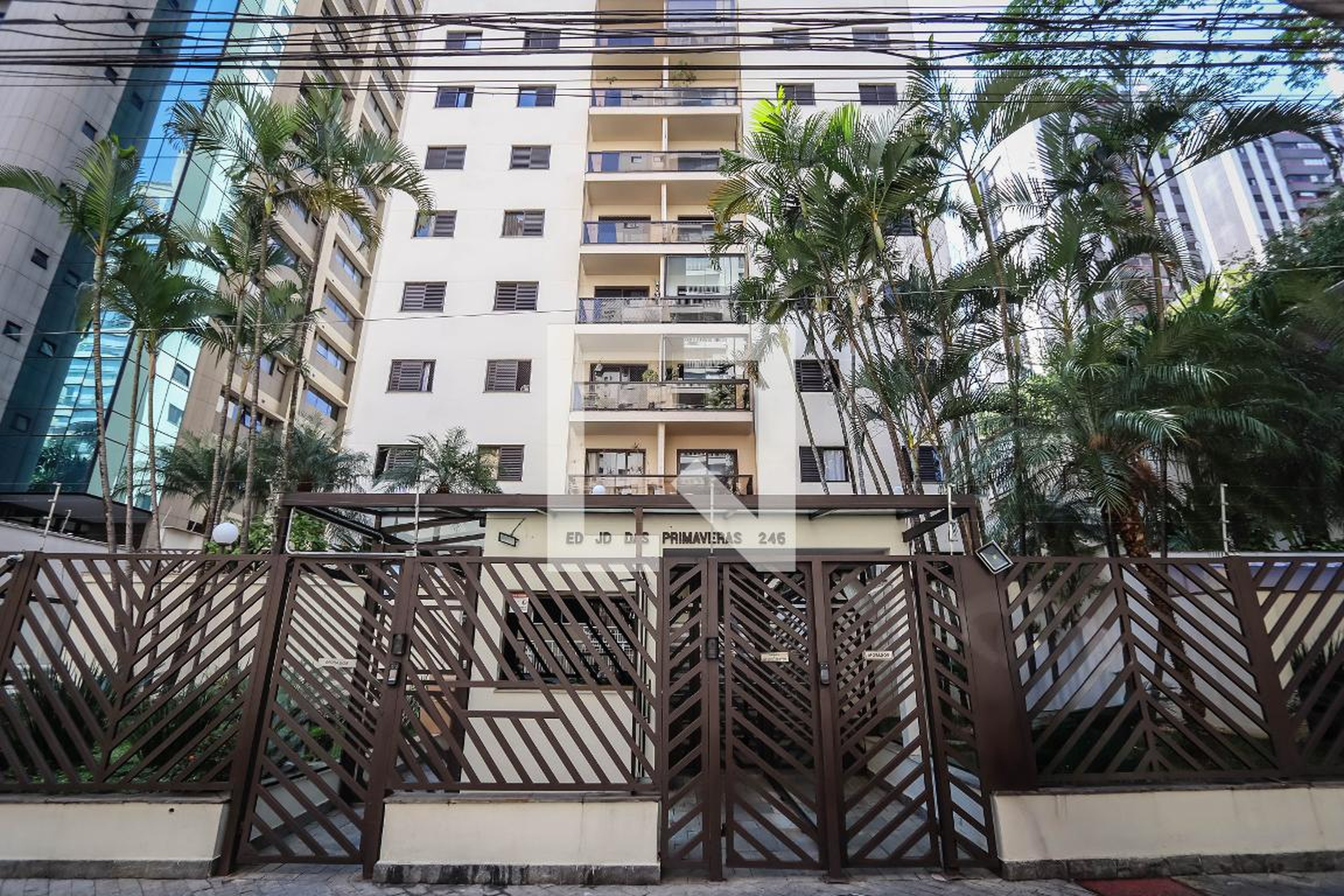 Fachada do Prédio Condomínio Jardim das Primaveras