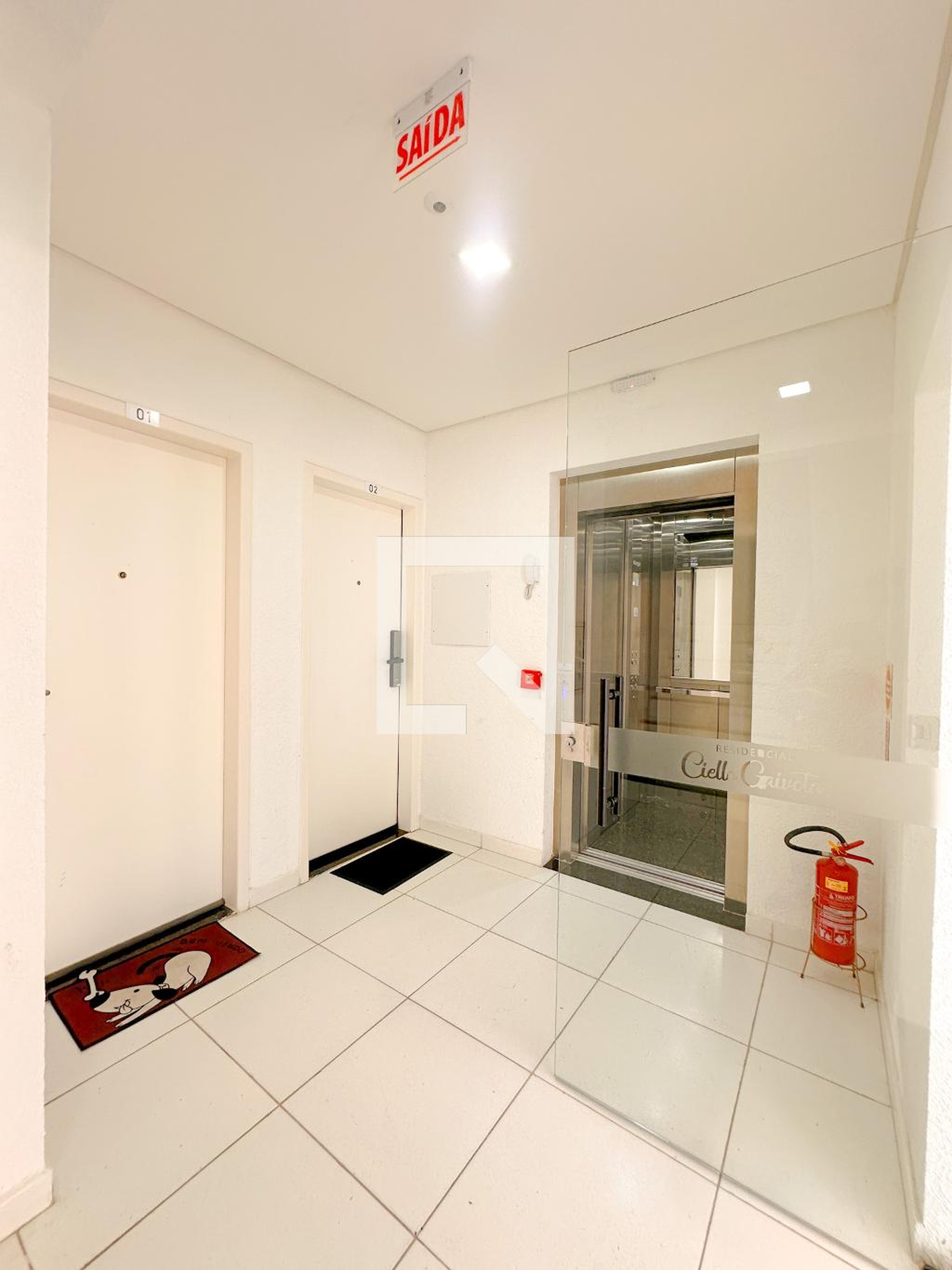 Hall de entrada - Residencial Ciello Gaivotas