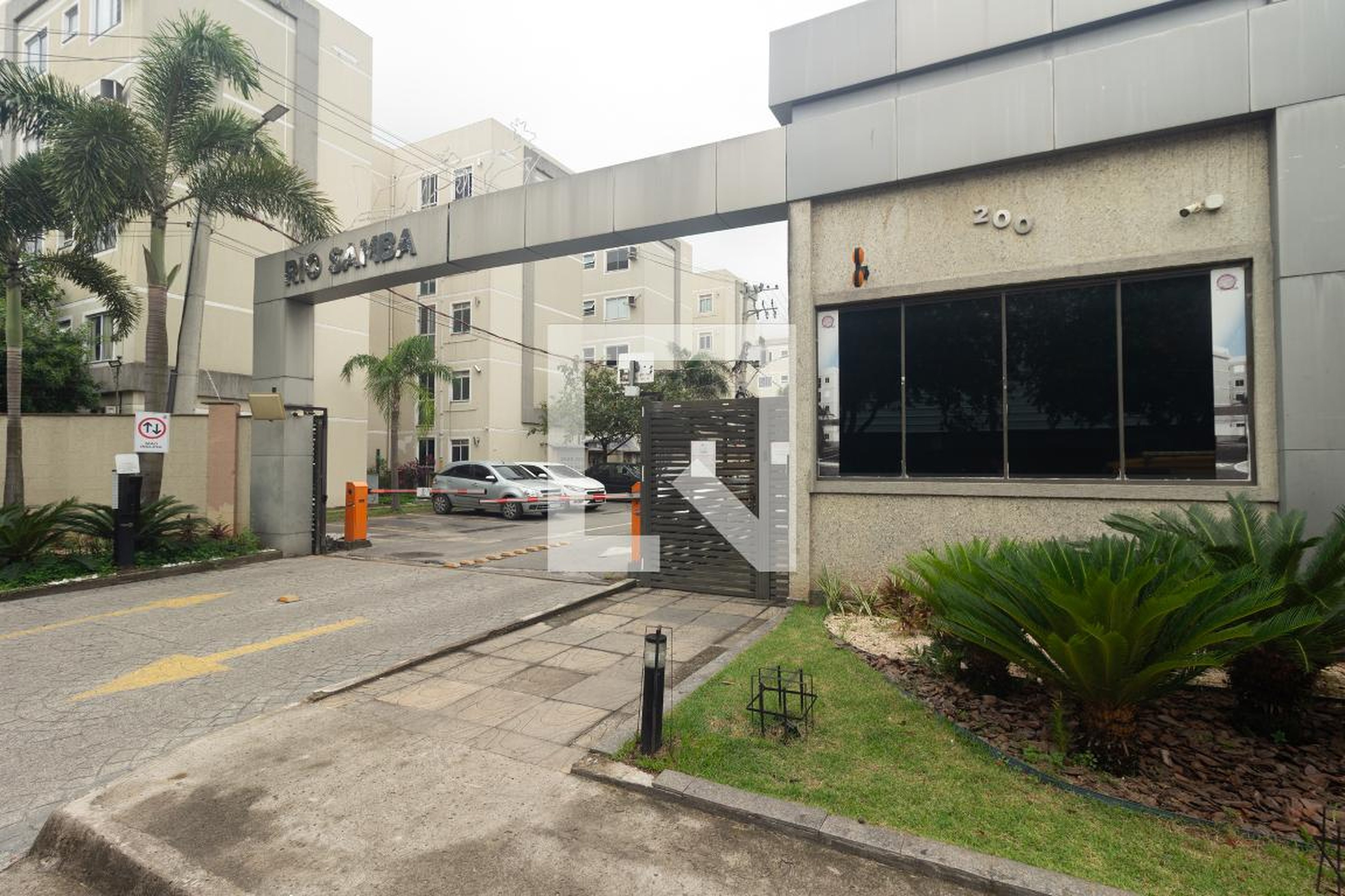 Fachada do condomínio Condomínio Rio Samba