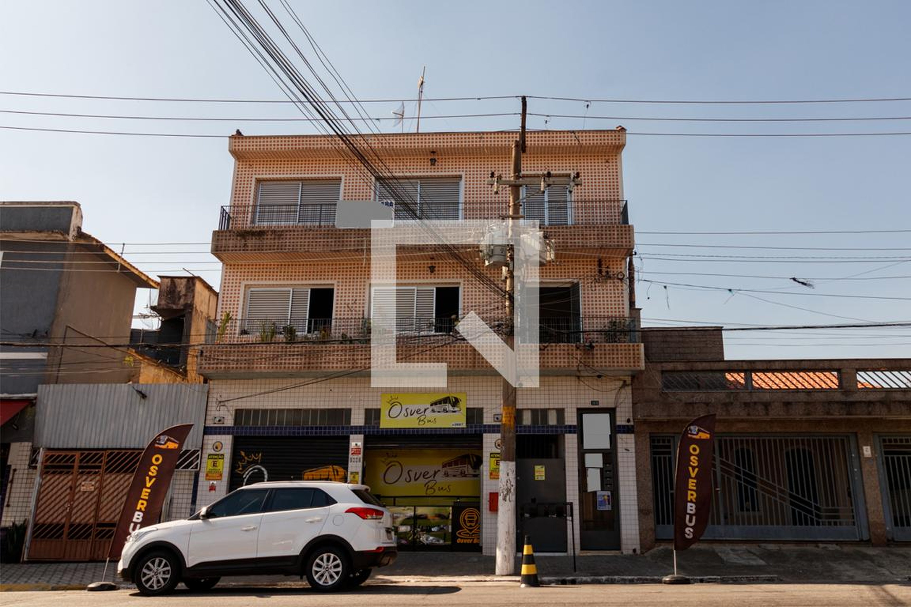 Fachada Condomínio em Avenida Alberto Byington, 2675
