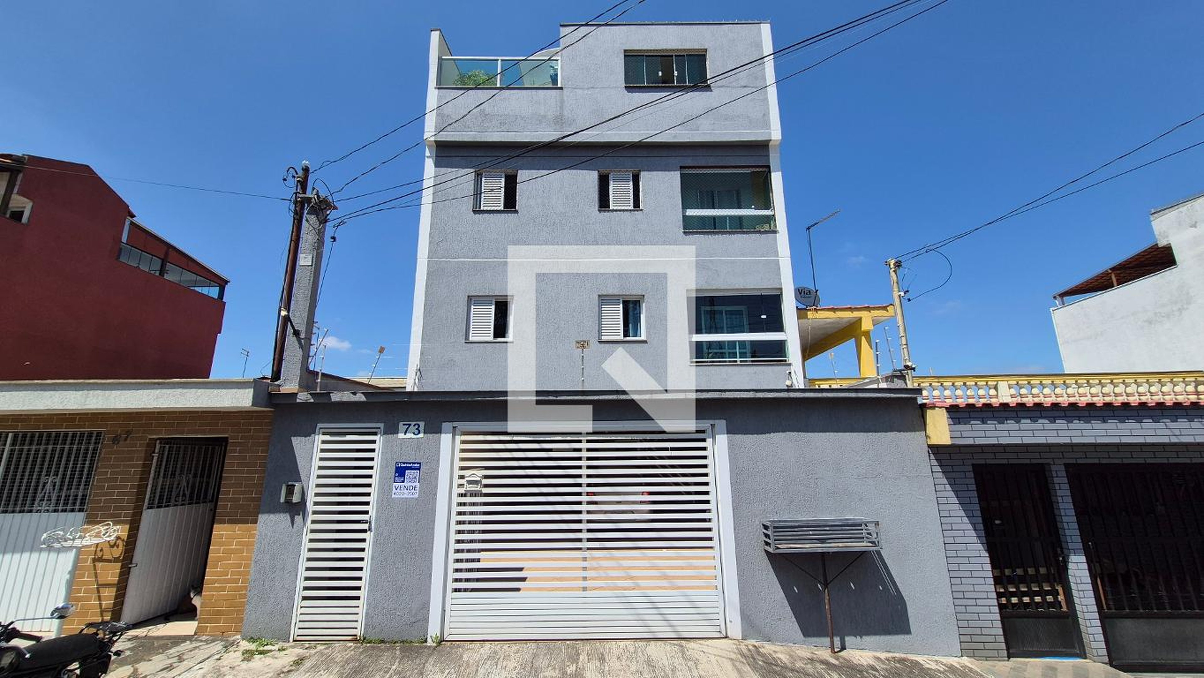 Fachada Condomínio em Rua Maldonado, 73