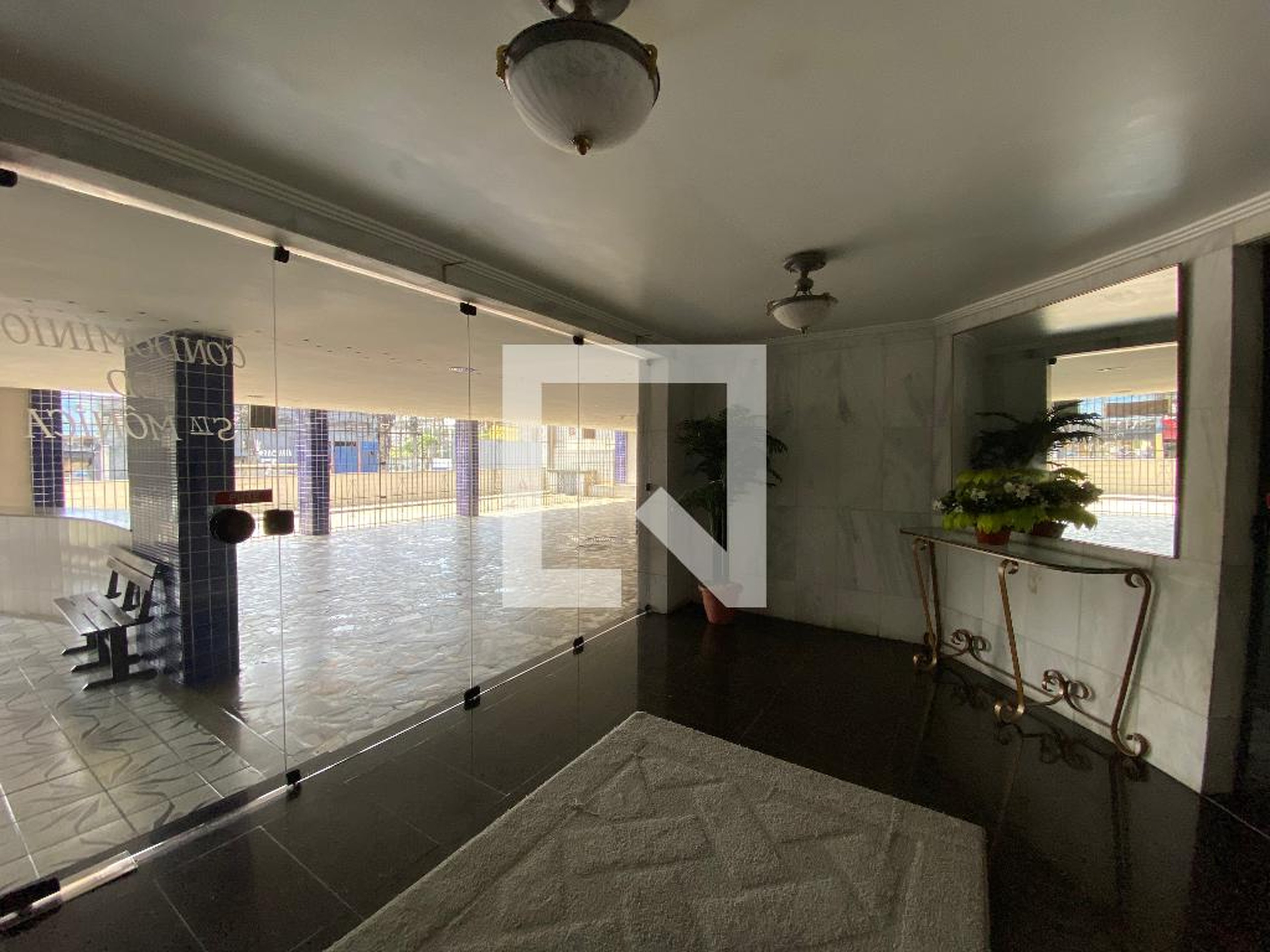 Hall de entrada - Edifício Santa Mônica