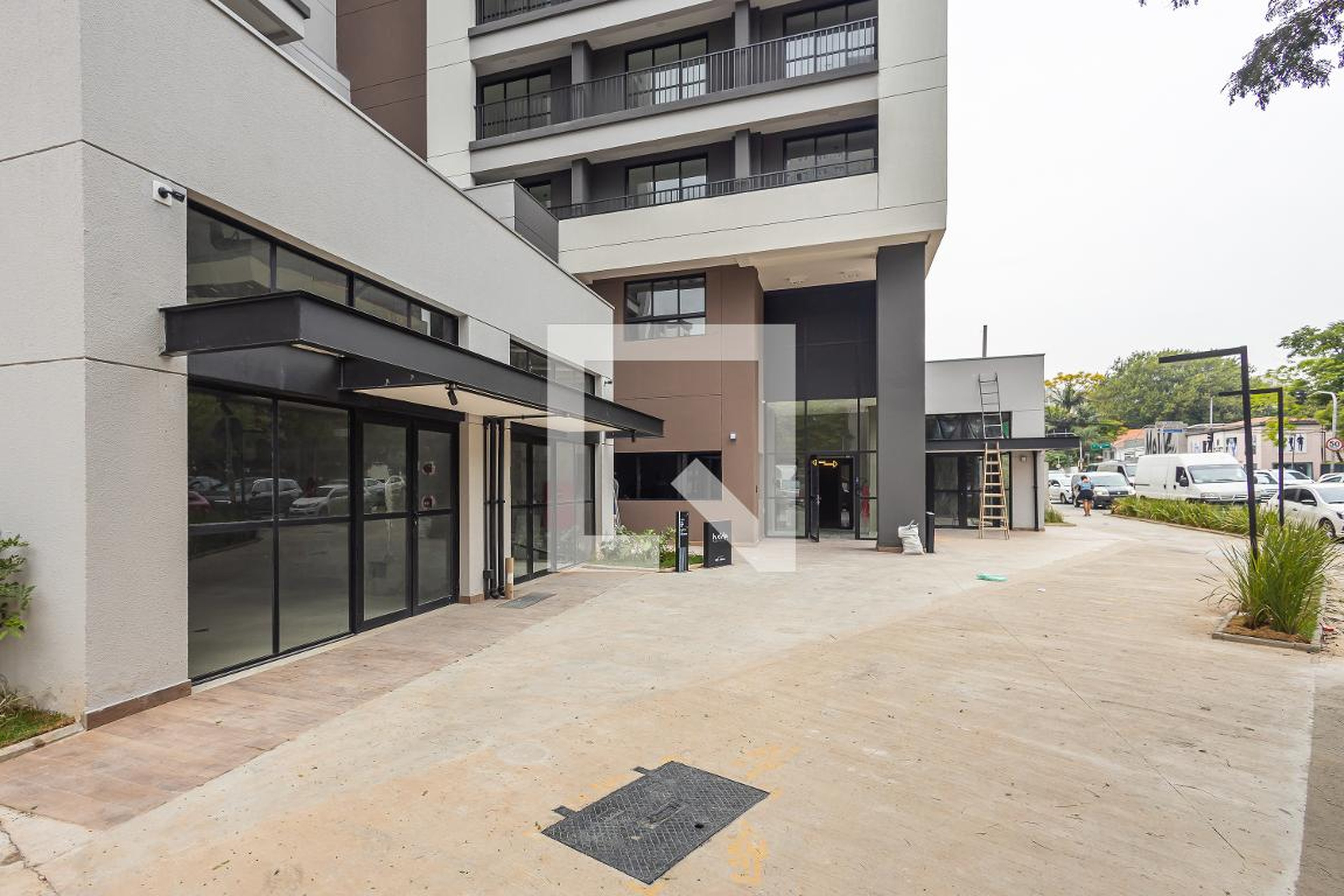 Fachada Condomínio B.Side  Faria Lima