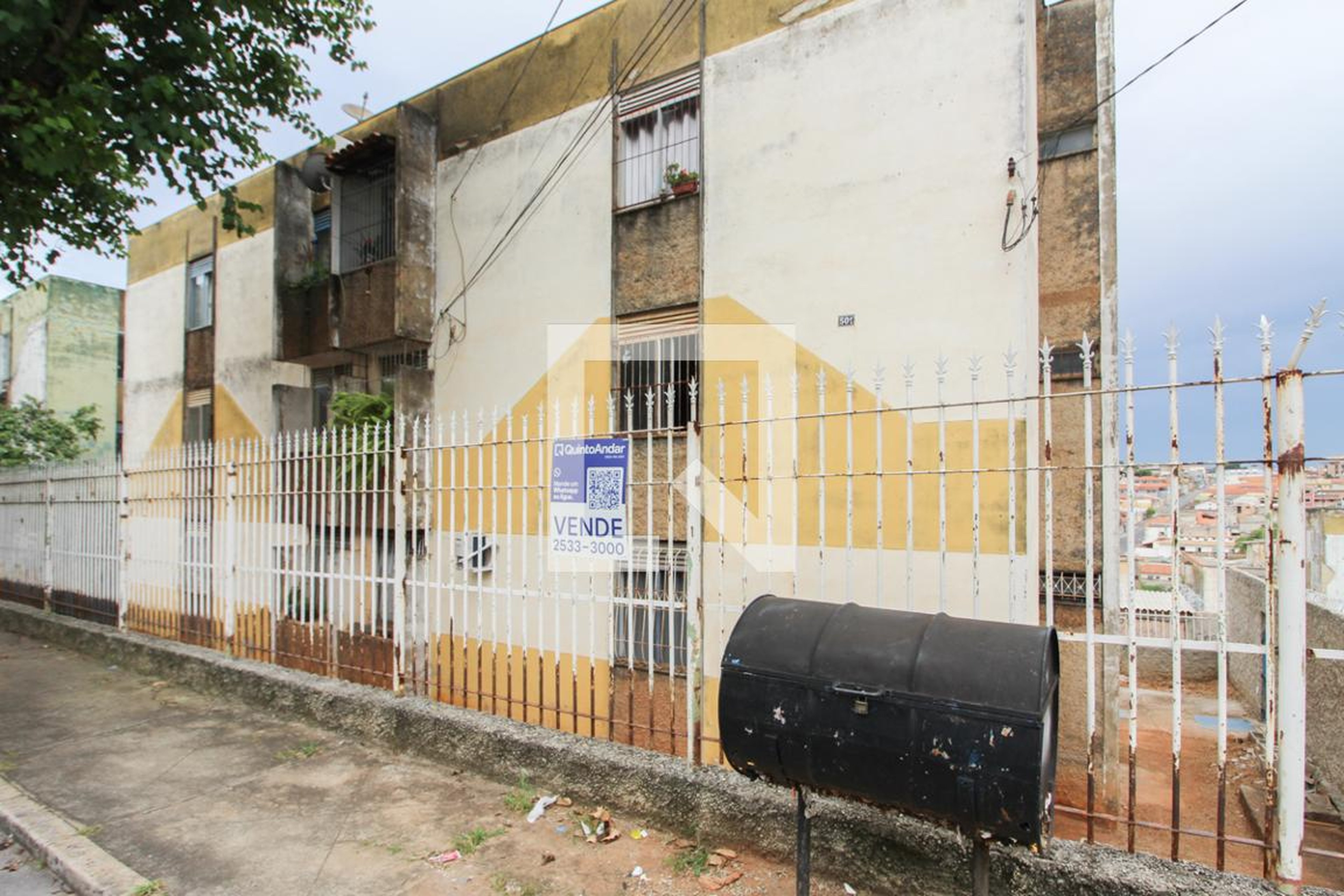 Fachada Condomínio em Rua dos Bororós, 501