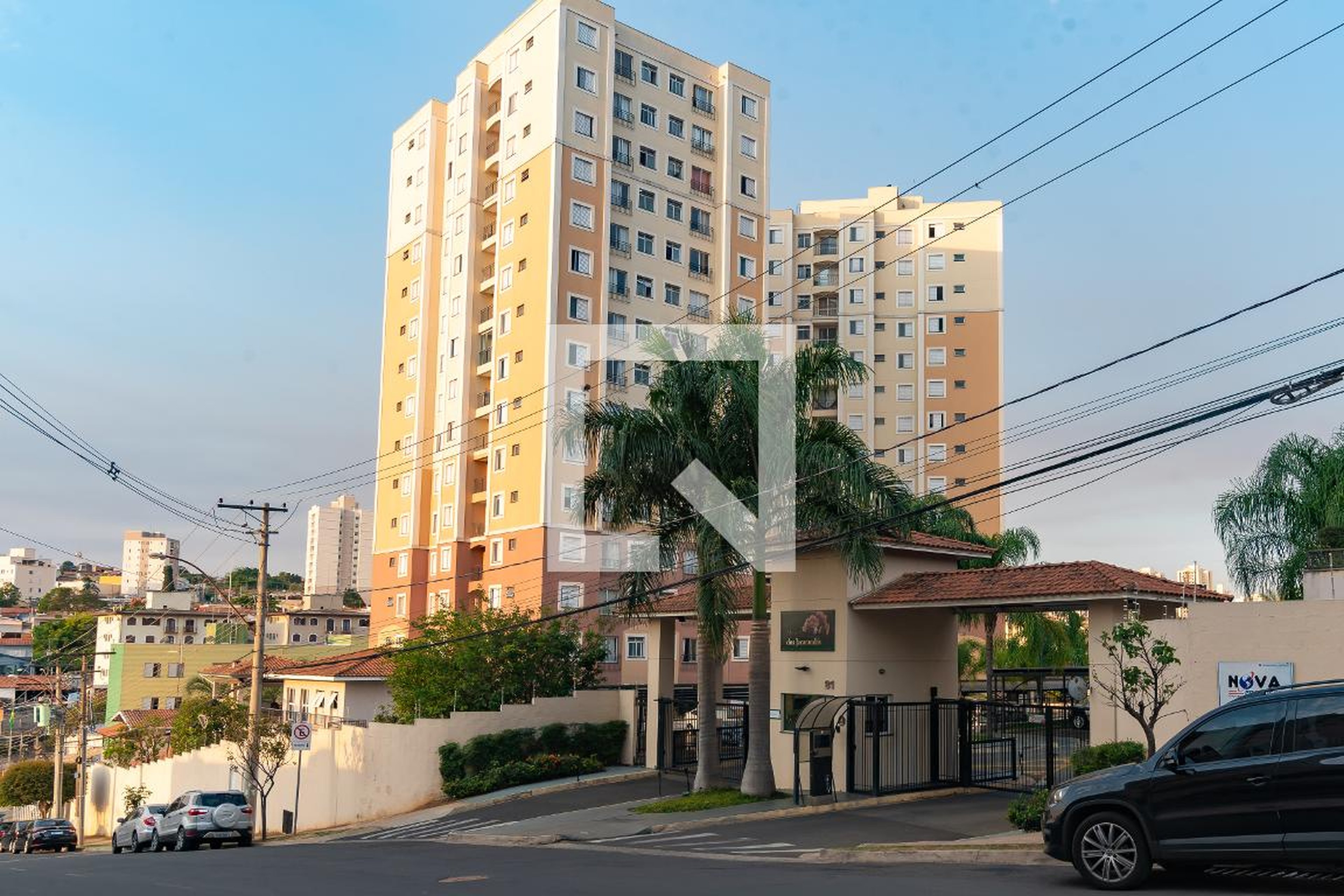 Fachada do Prédio Condomínio Alameda dos Jacarandas