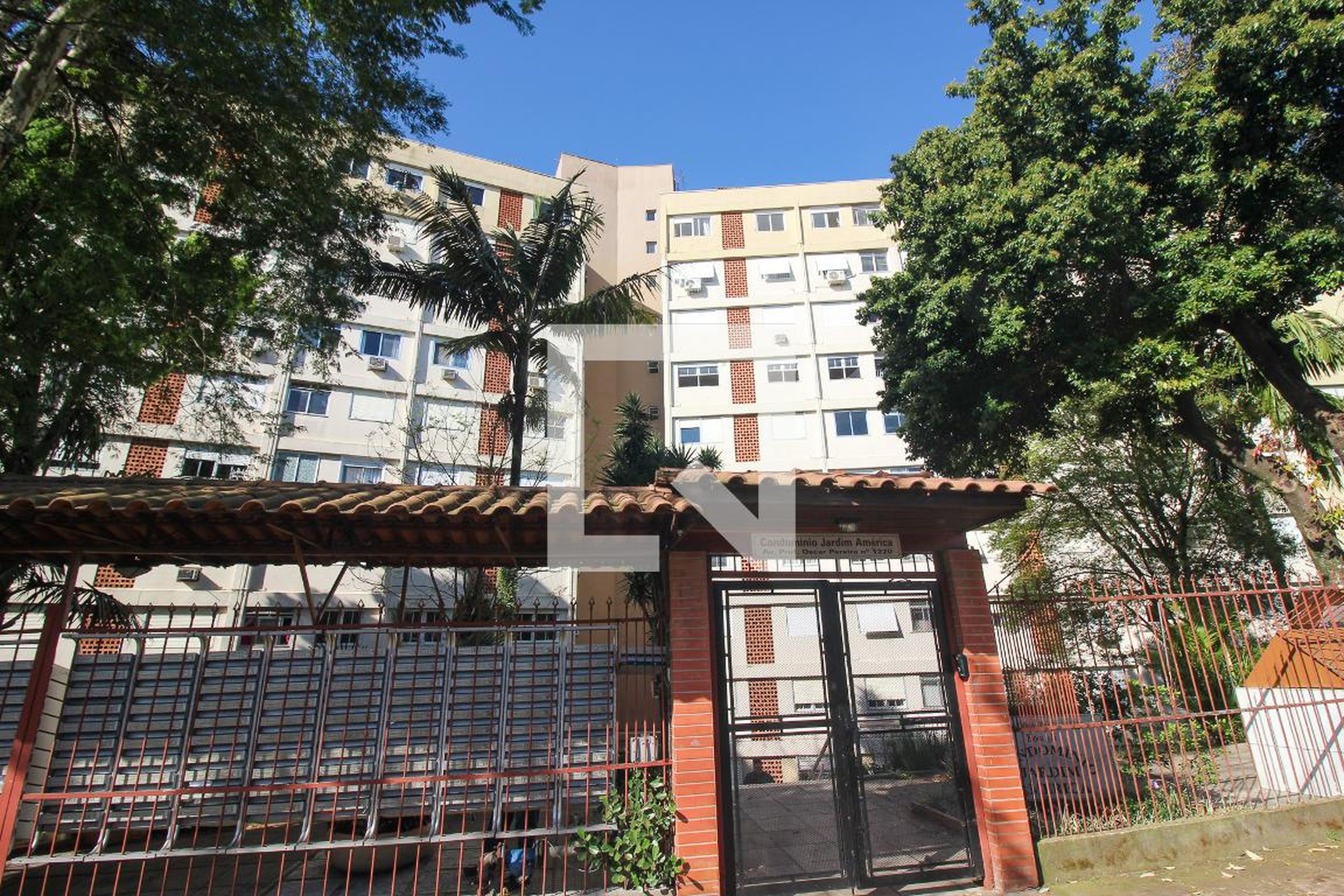 Fachada do condomínio Condomínio Jardim América