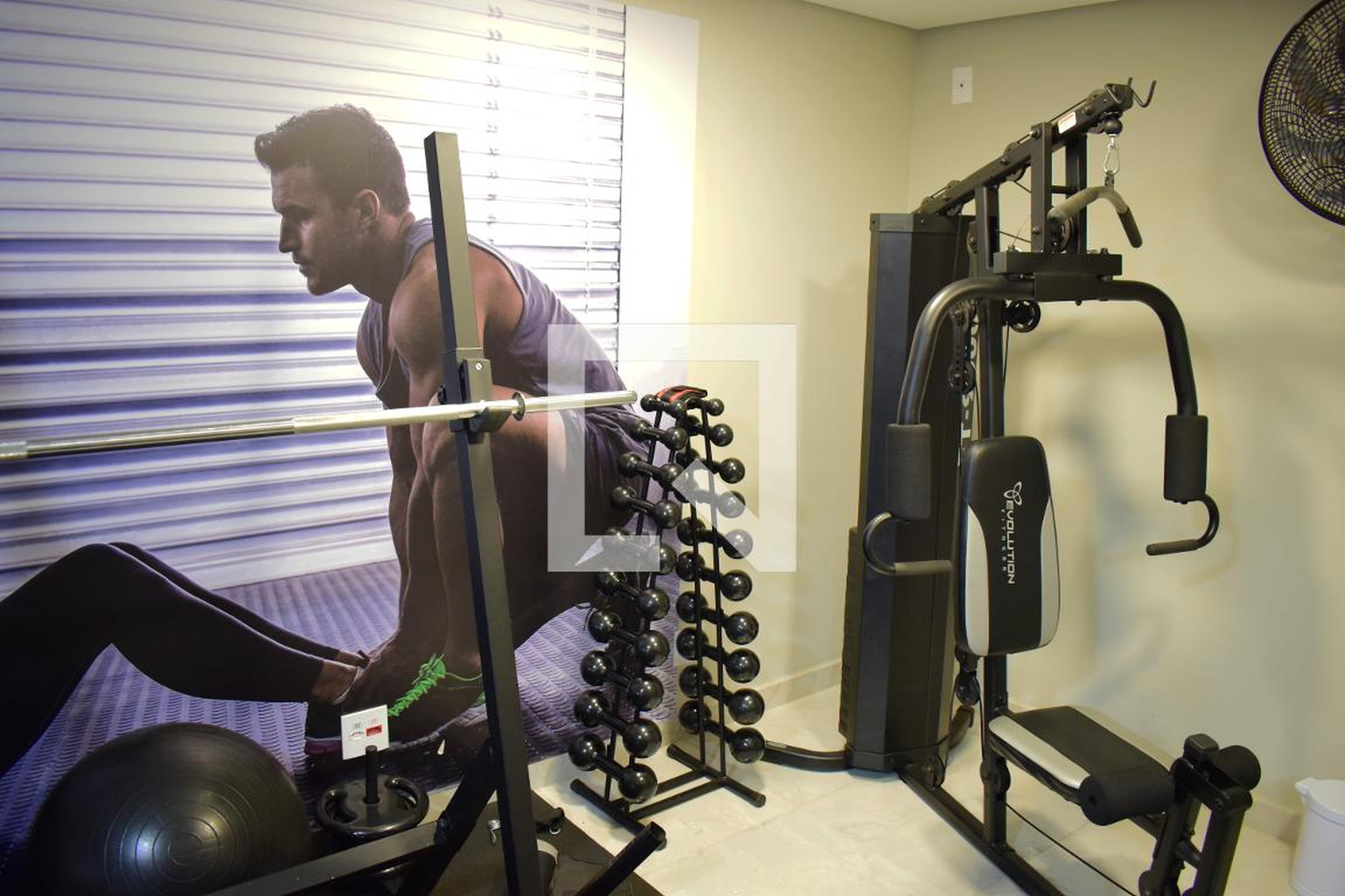 Área comum - Academia - 