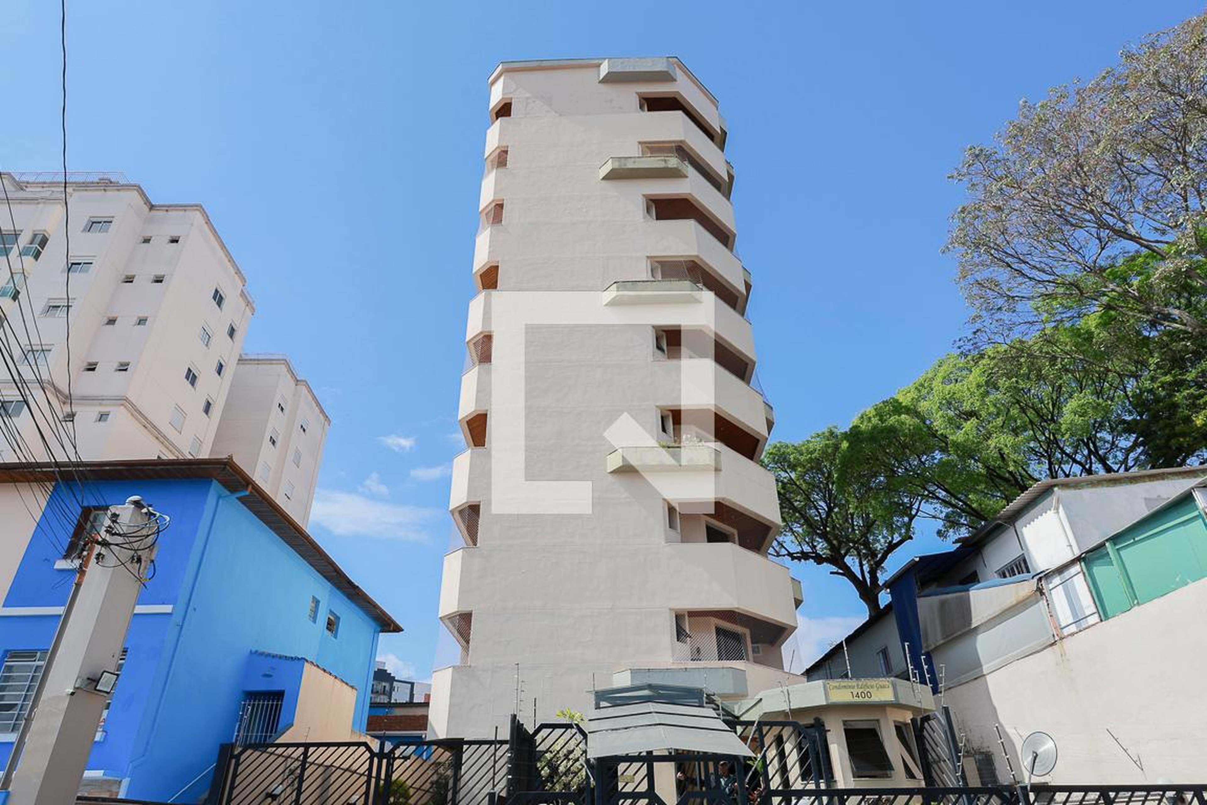 Fachada do prédio Edifício Guacá