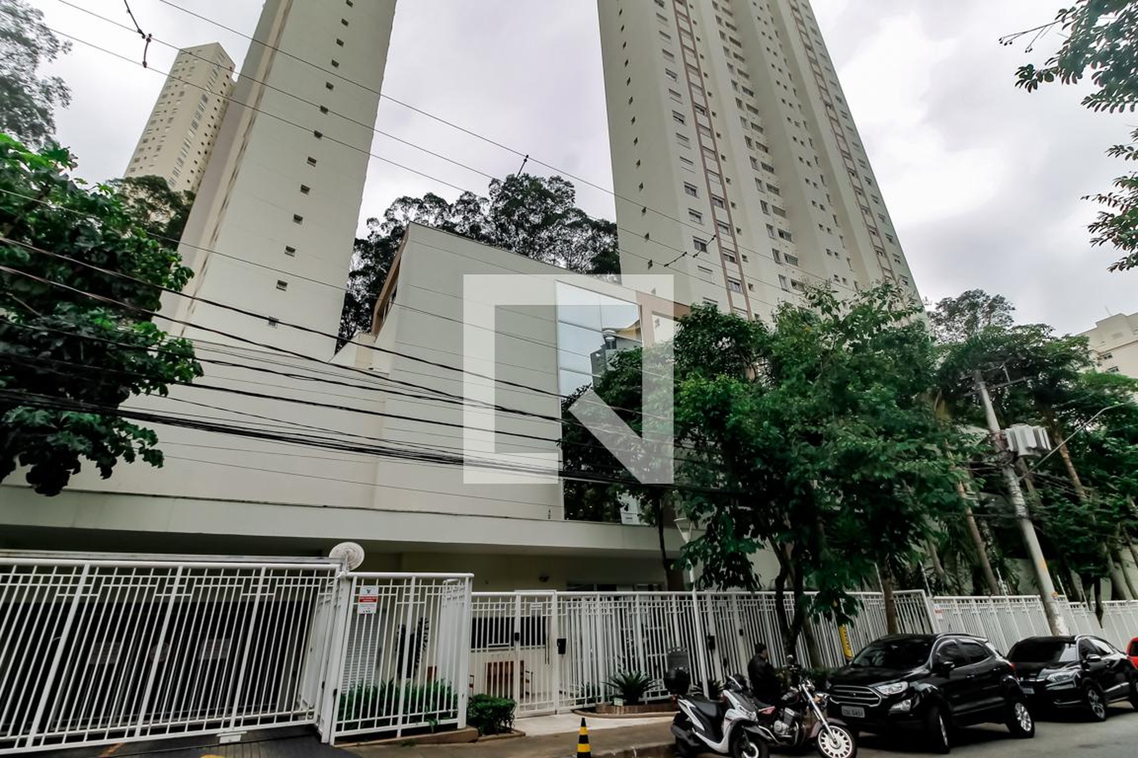 Fachada do Prédio Condomínio Fotografia