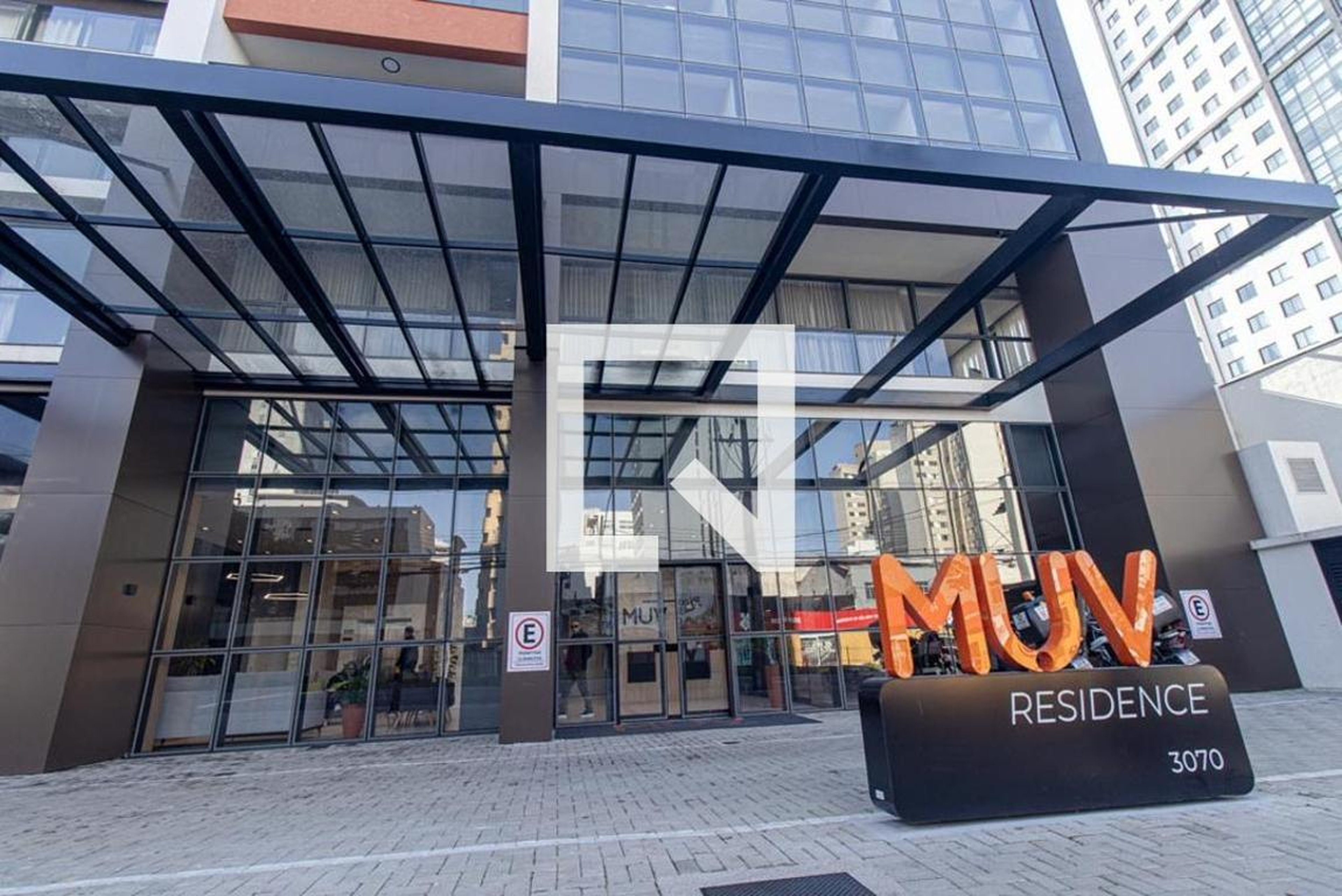 Fachada do Condomínio Residencial Muv