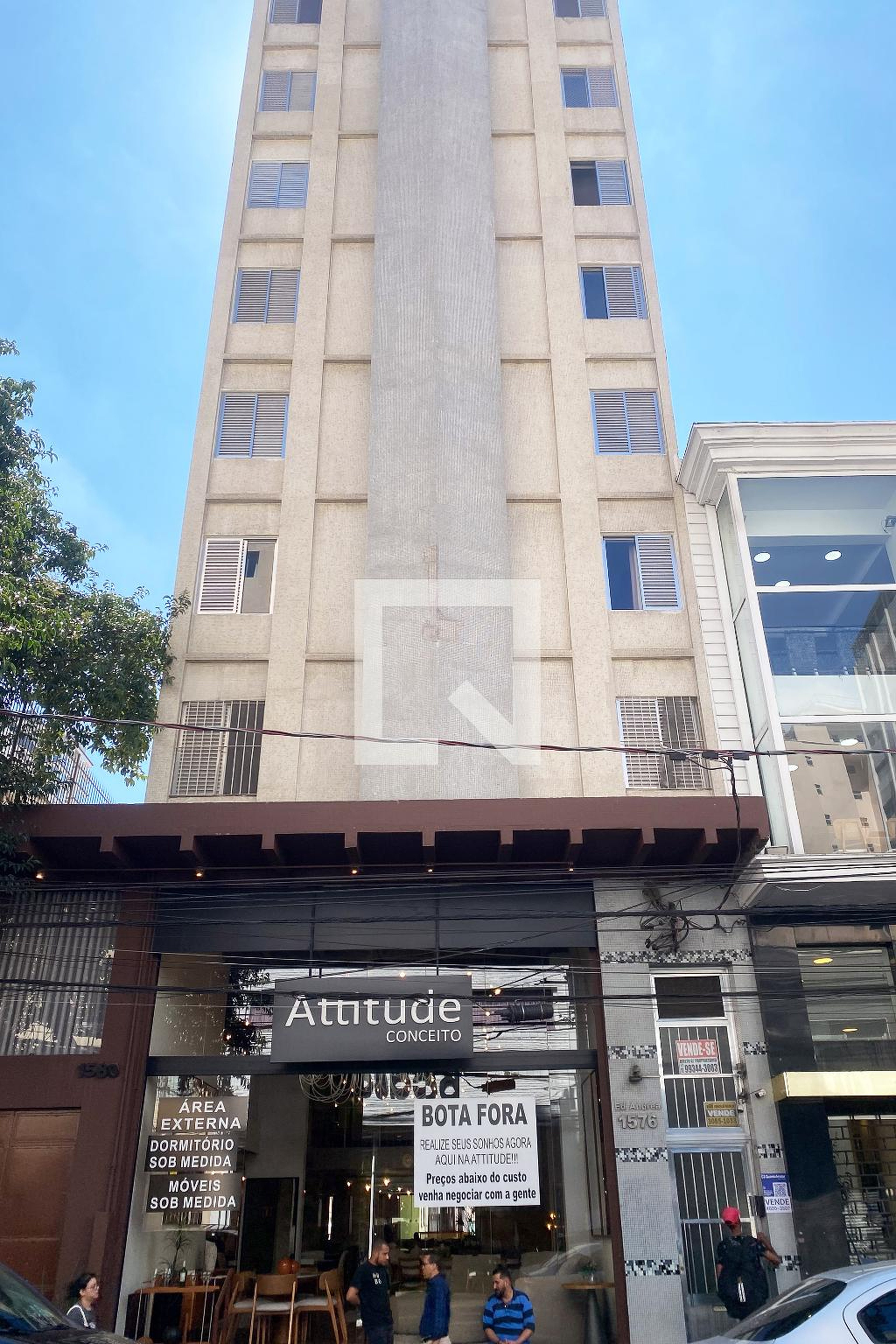 Fachada do Prédio Edifício Andréa