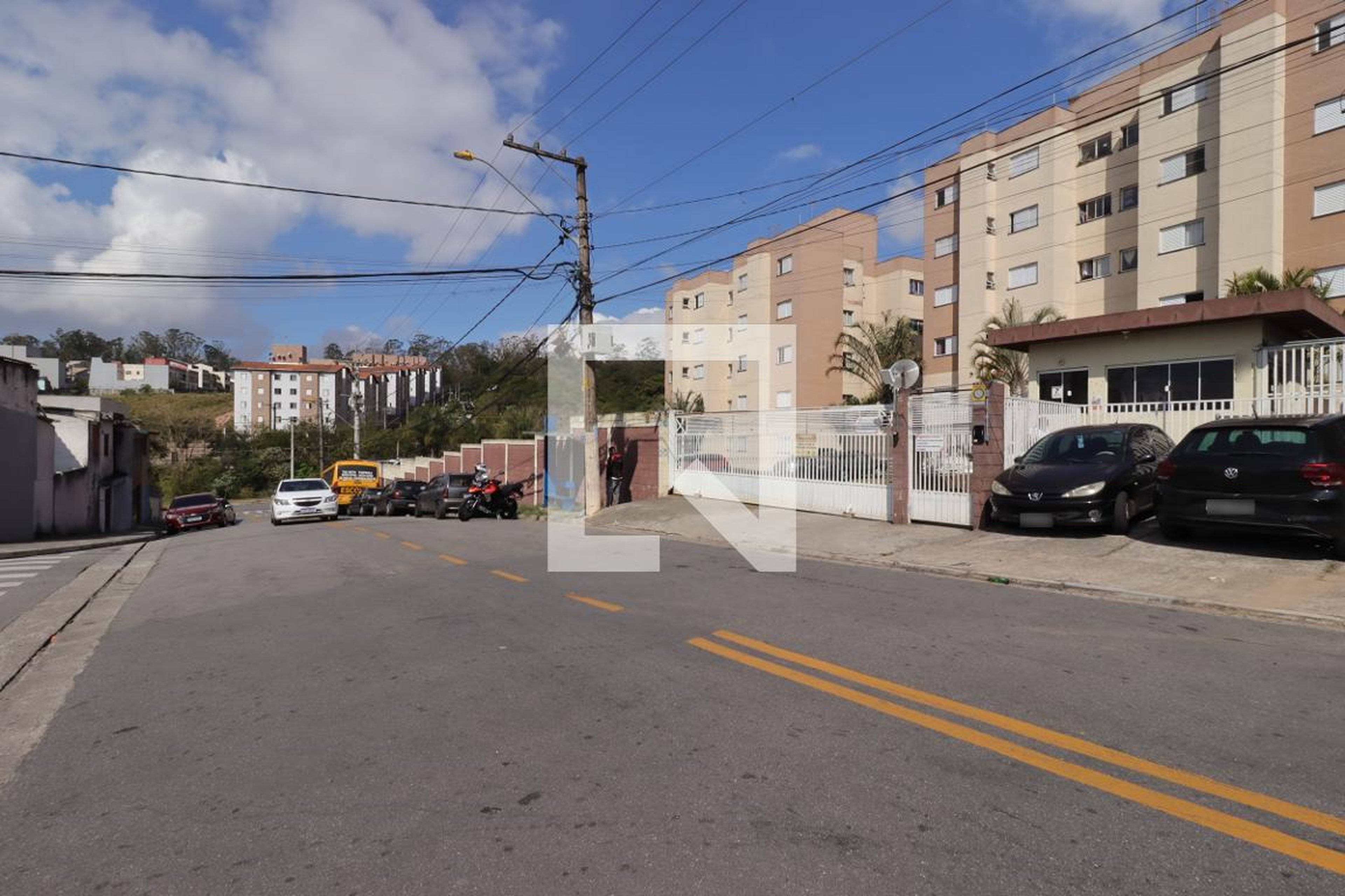 Fachada Condomínio em Rua Alagoas