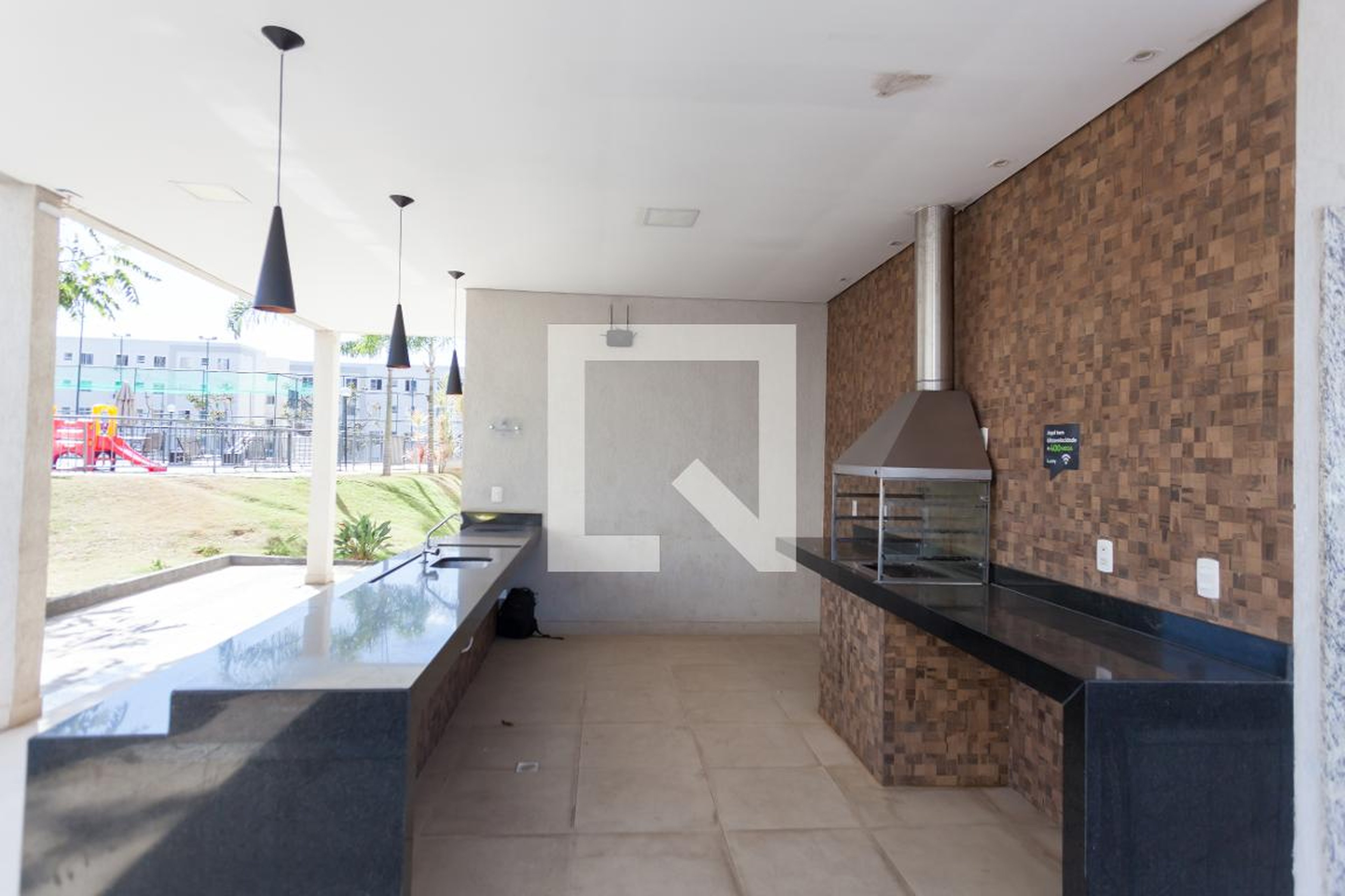 Churrasqueira - Residencial PQ Mata Atlantica