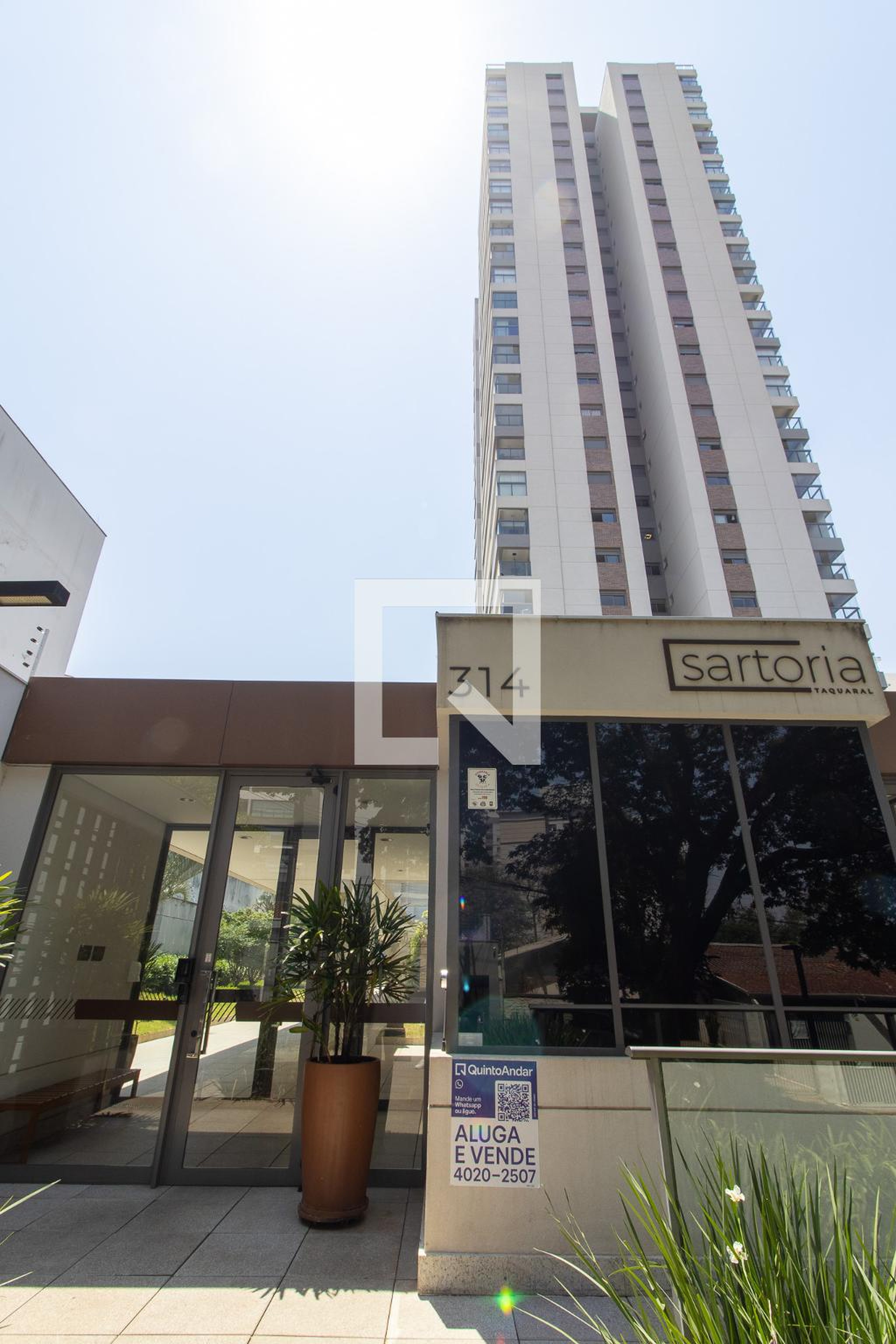 Fachada Condomínio Sartoria Taquaral