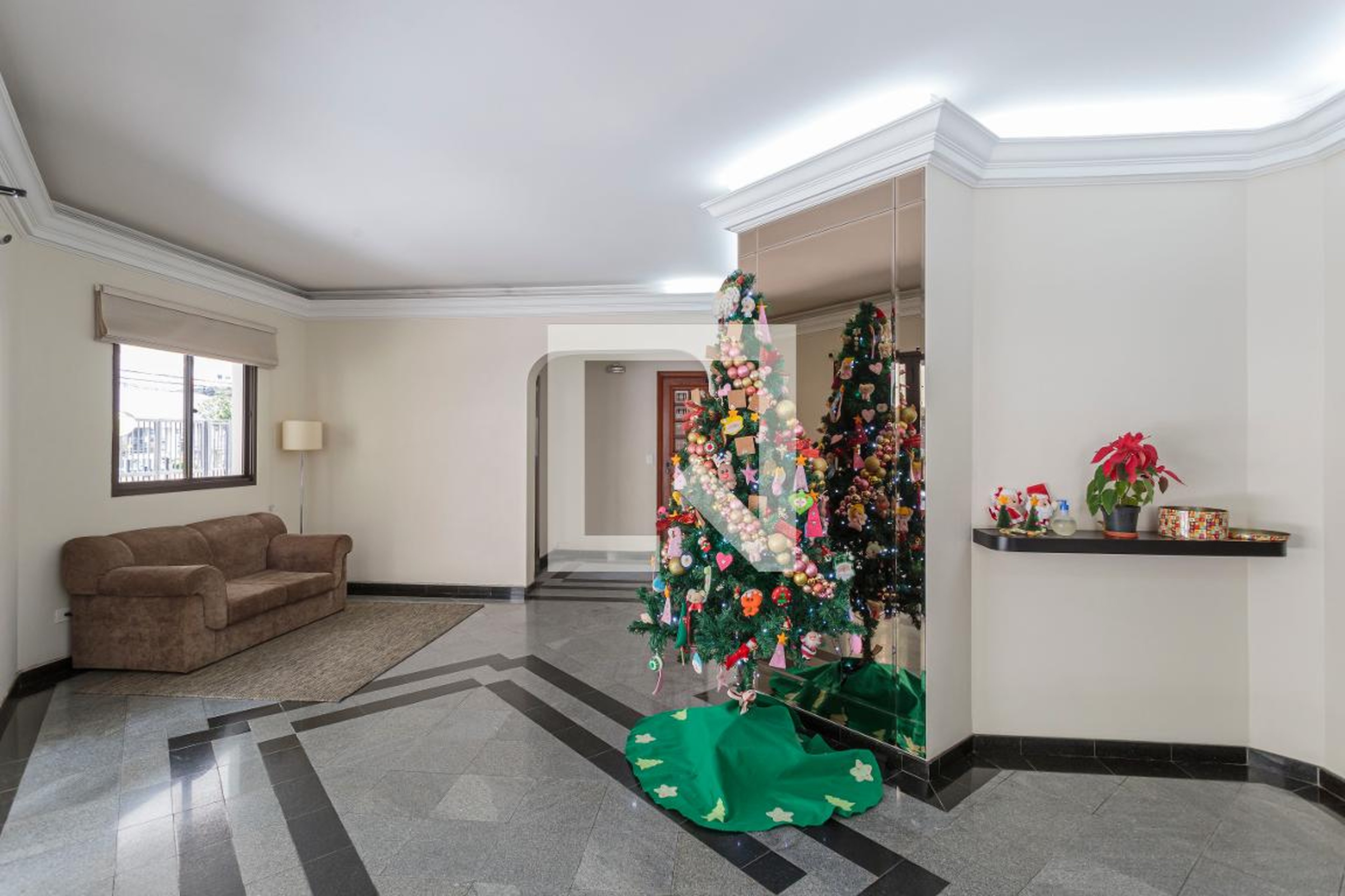 Hall social - Residencial Itaim