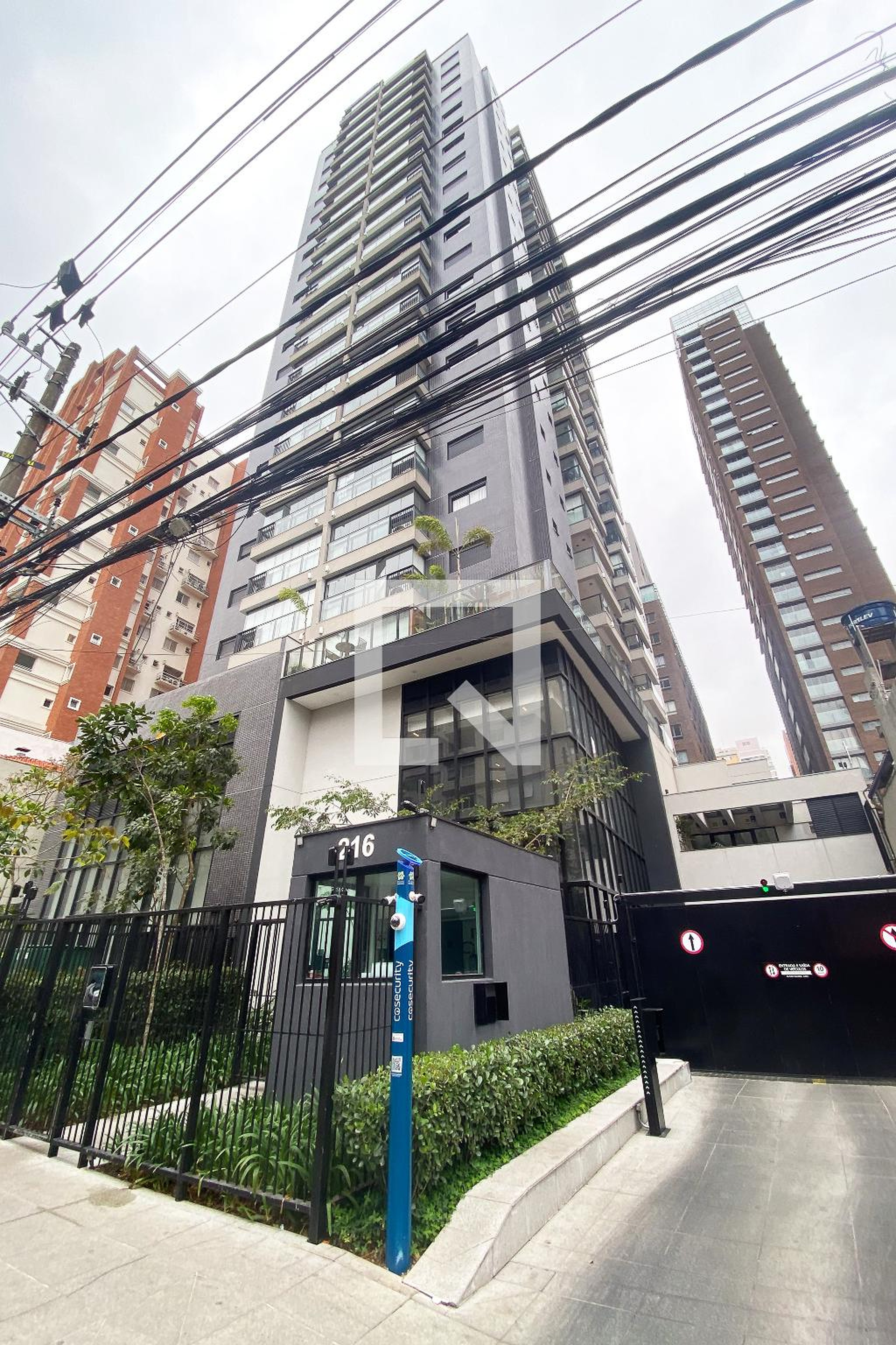 Fachada do Prédio Condomínio Contemporâneo Jardins