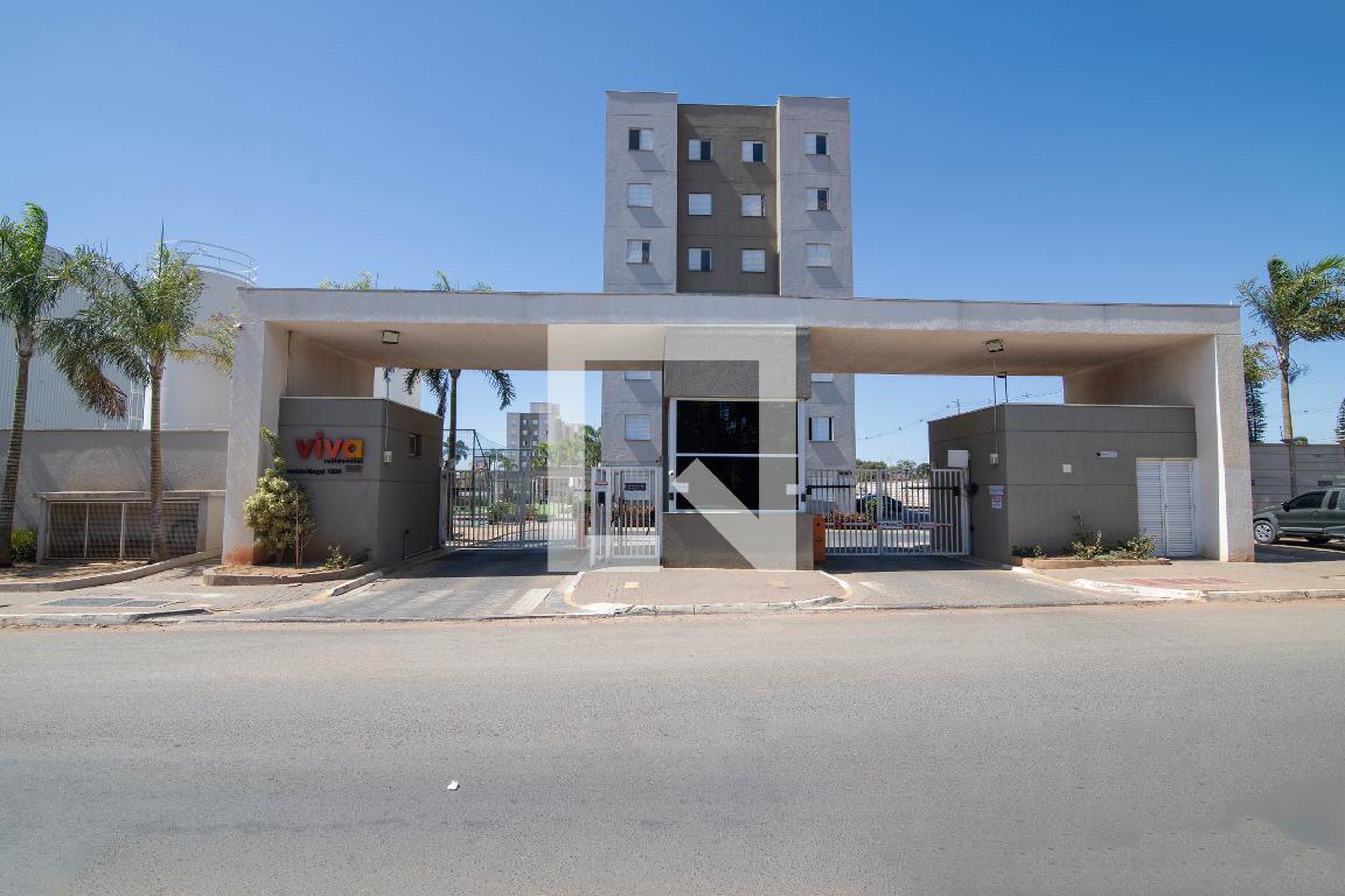 Fachada do Condomínio Condomínio Viva Residencial