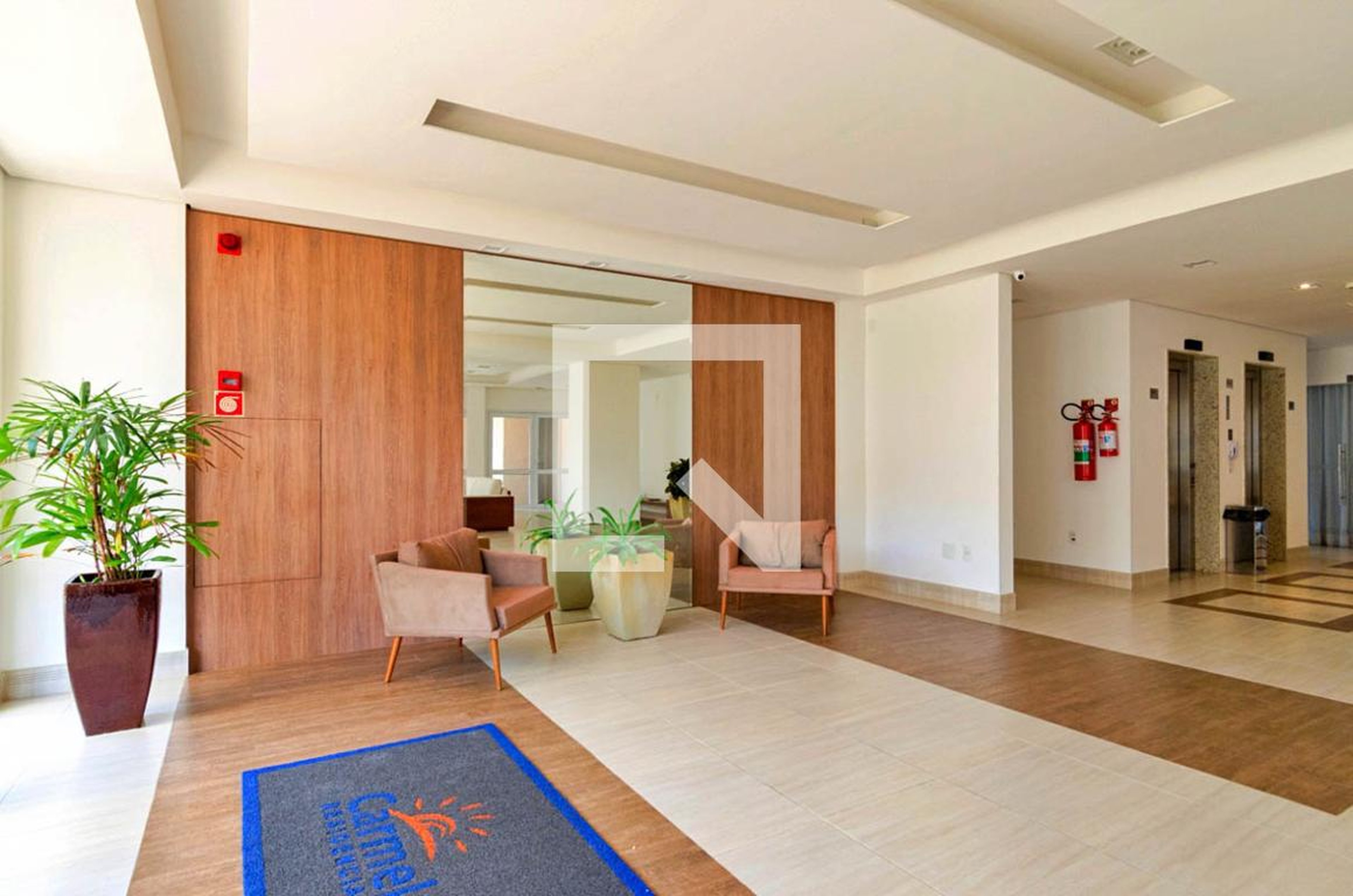 Hall social - Residencial Carmel