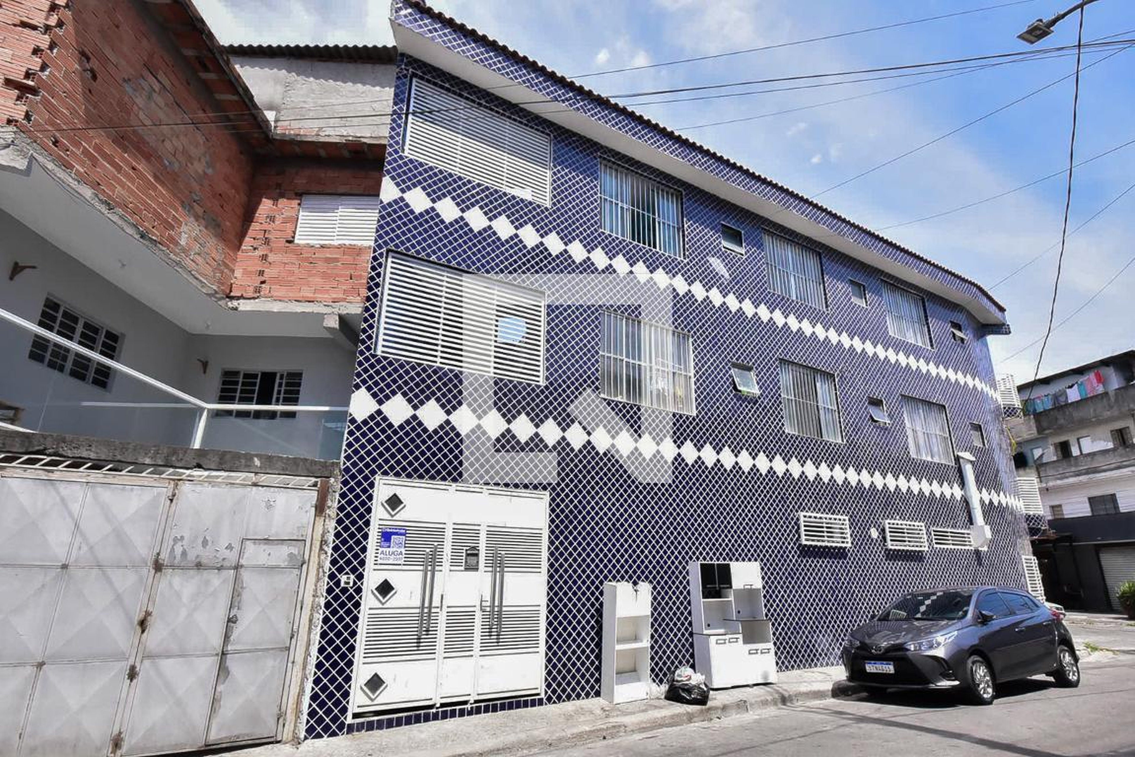 Fachada Condomínio em Rua Gabriel Donizete Barbosa Rodrigues, 370