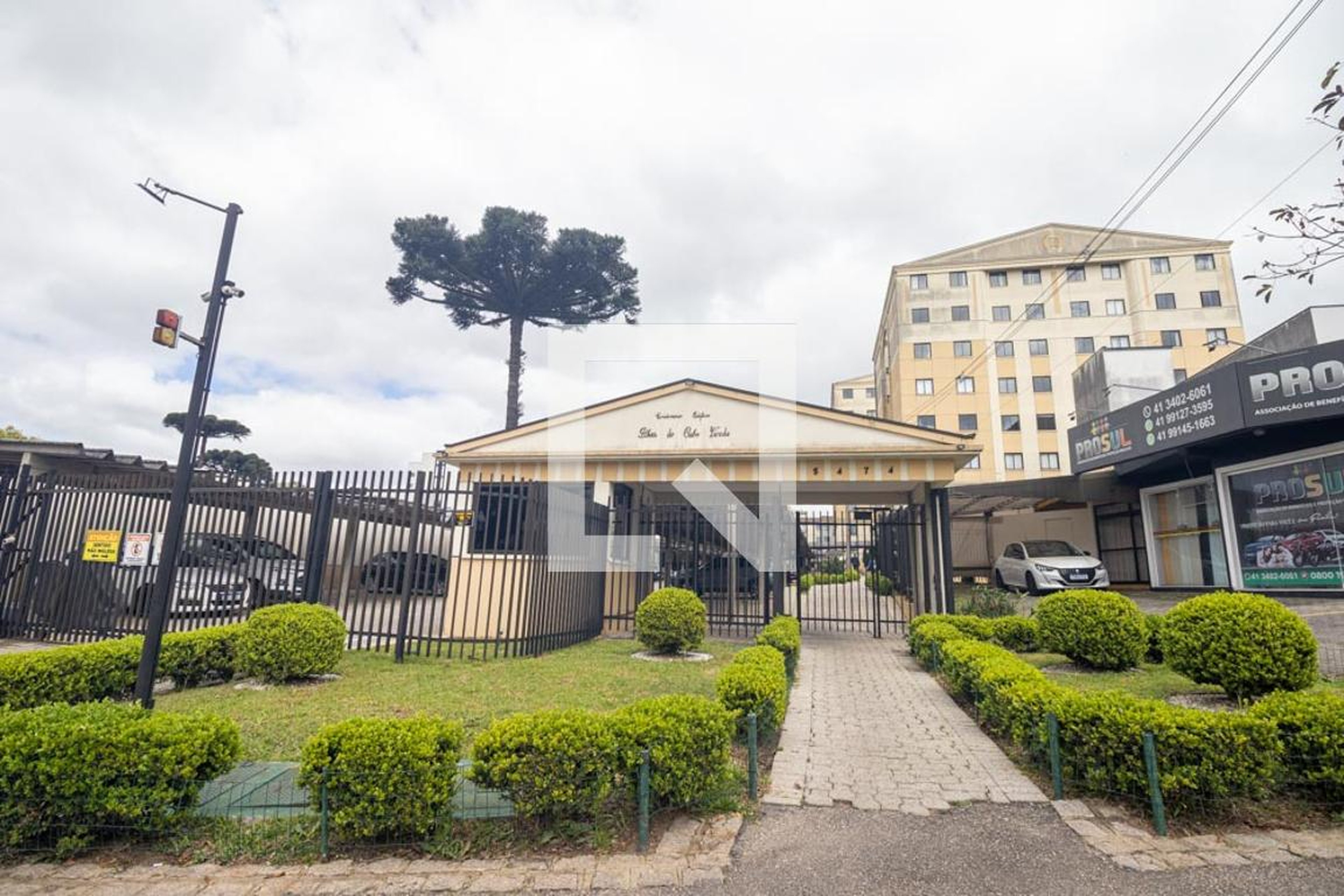 Fachada Condomínio em Avenida Brasília, 5474