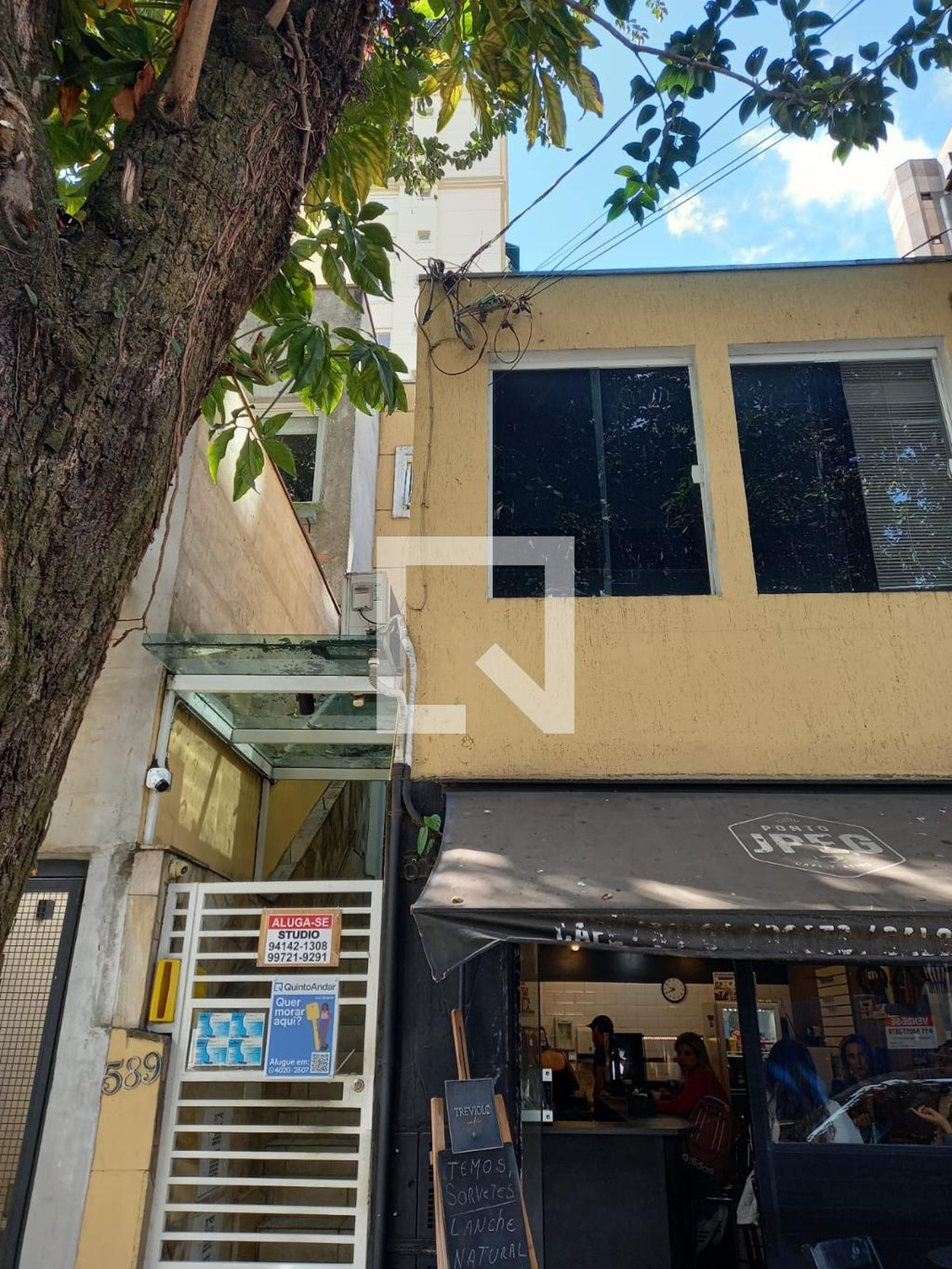 Fachada Condomínio em Rua Cotoxó, 589