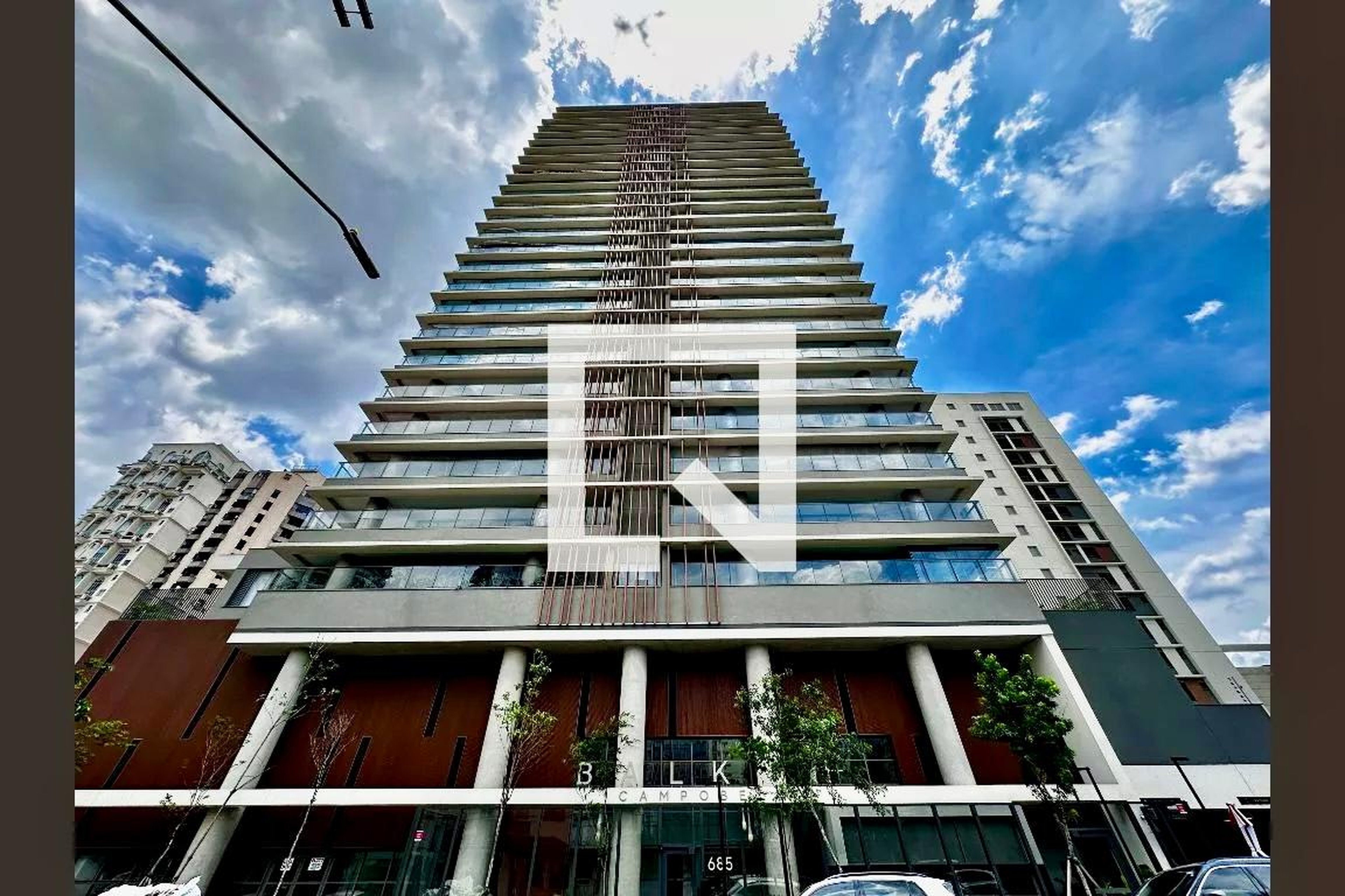 Fachada Condomínio Balkon Campo Belo