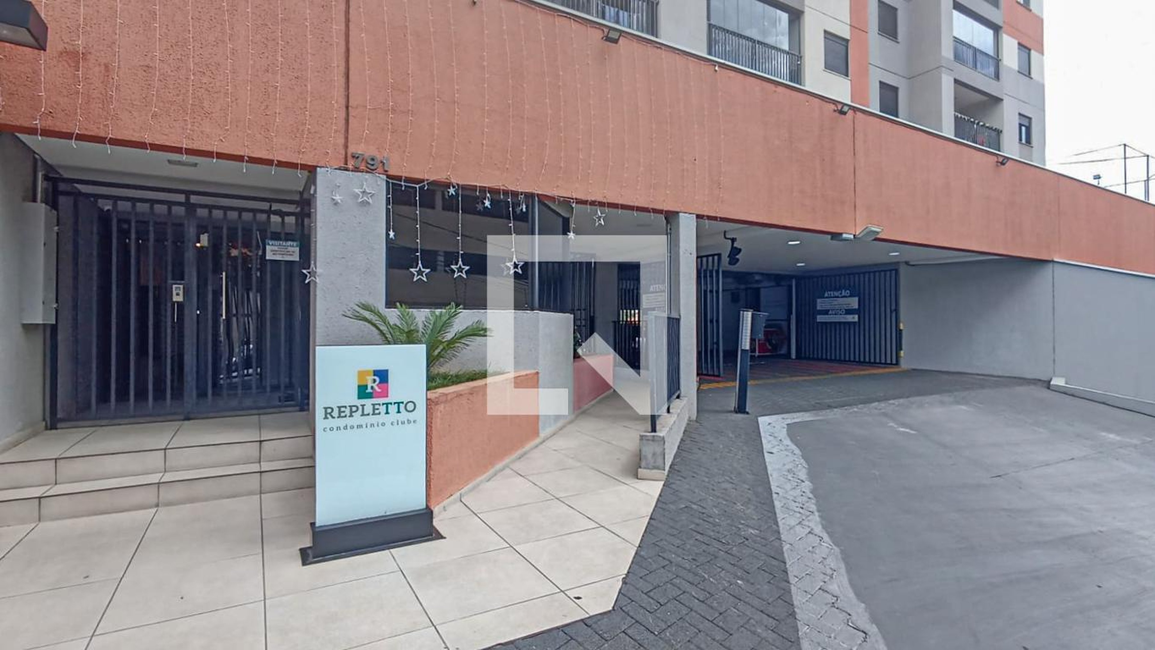 Fachada Condomínio Repletto  Clube