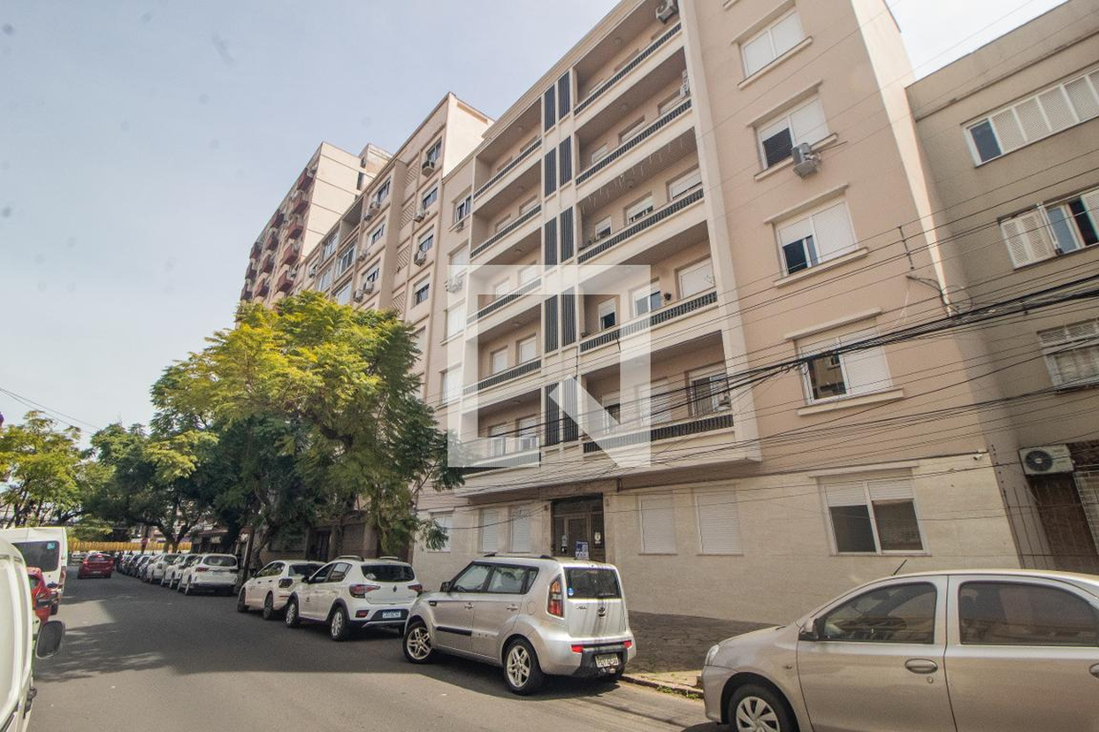 Fachada Condomínio em Rua Olavo Bilac, 421