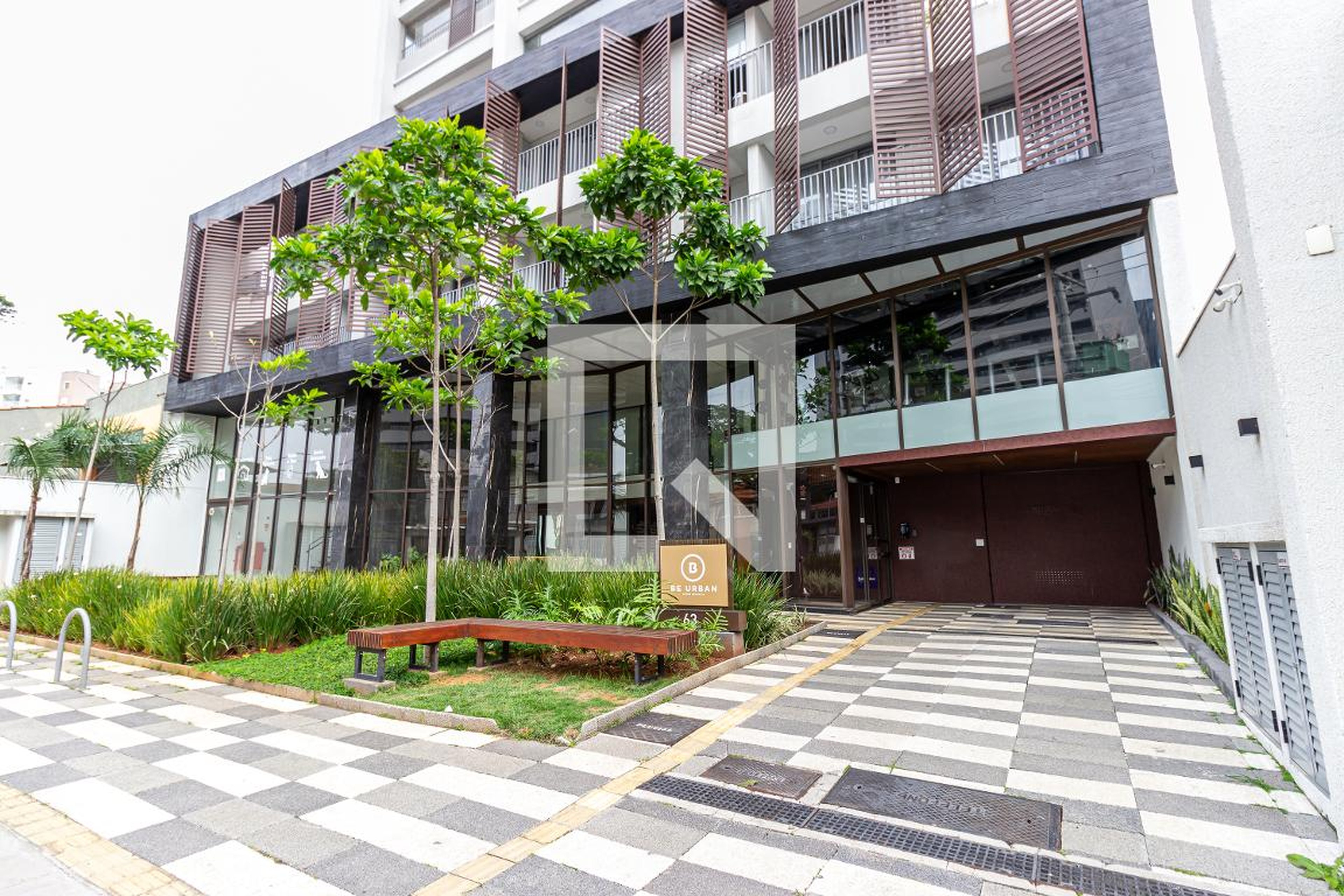 Fachada Condomínio Be Urban Metrô Brooklin