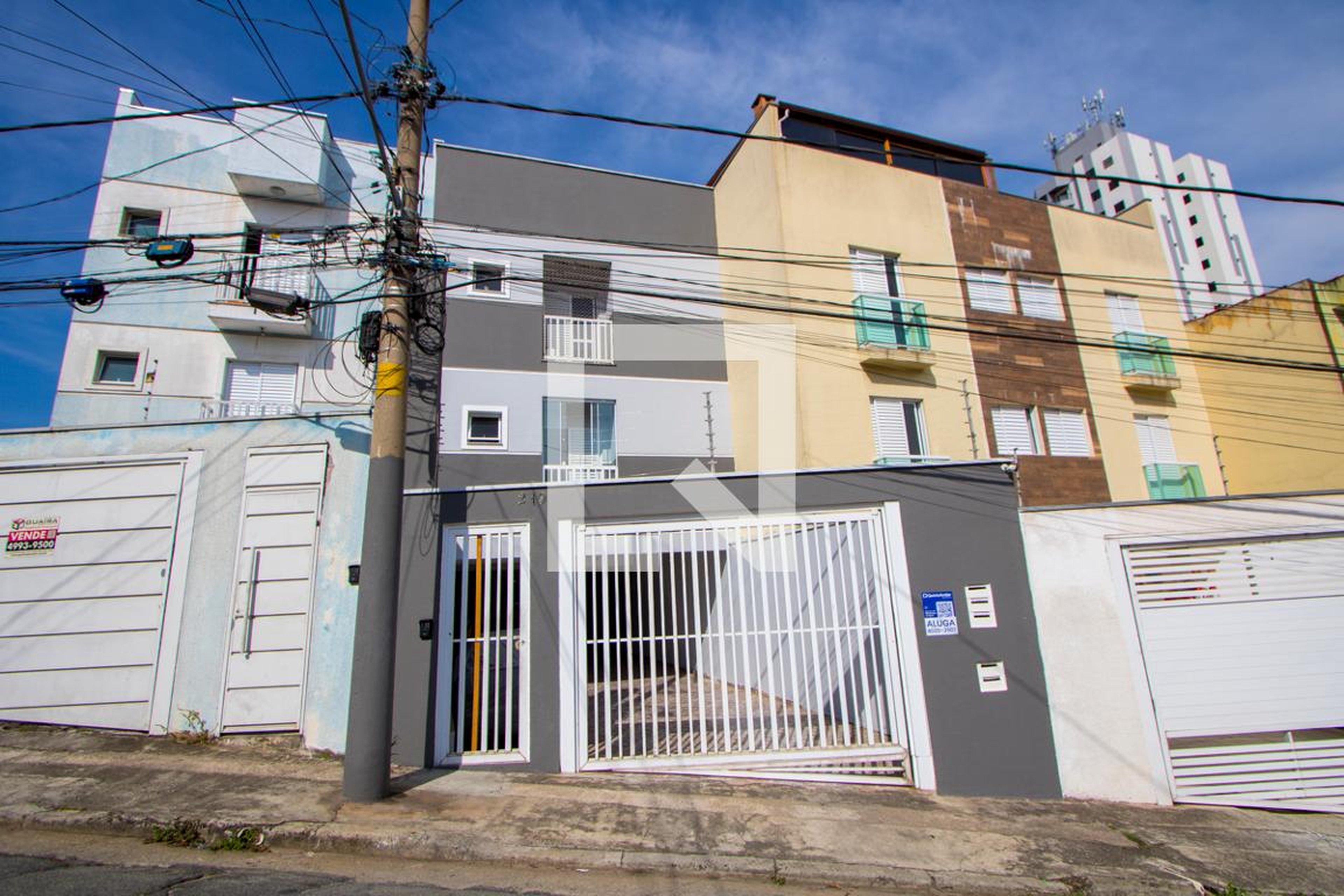 Fachada Condomínio em Rua Brasílio Machado, 219