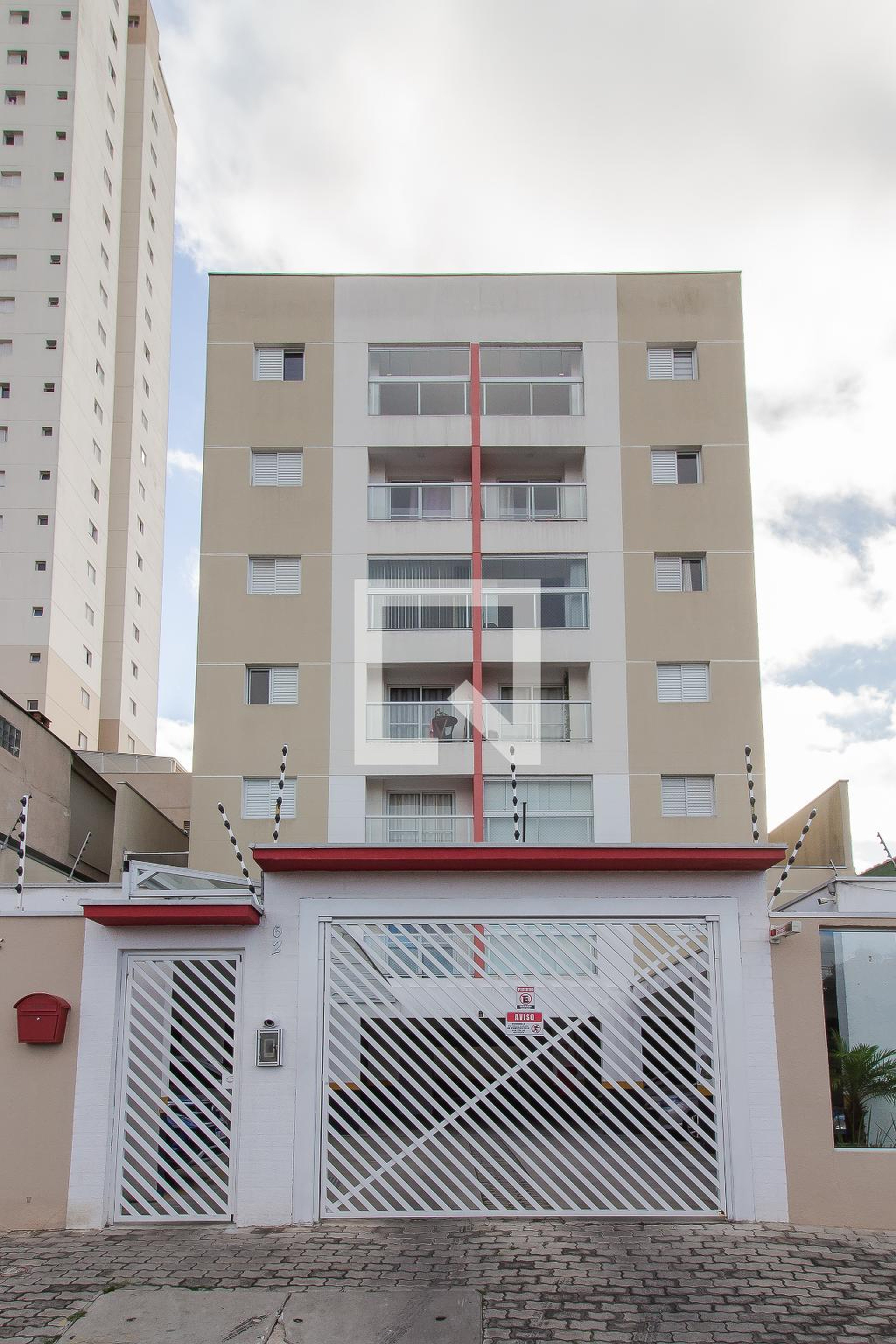 Fachada do Prédio Condomínio em Rua Pasteur, 62