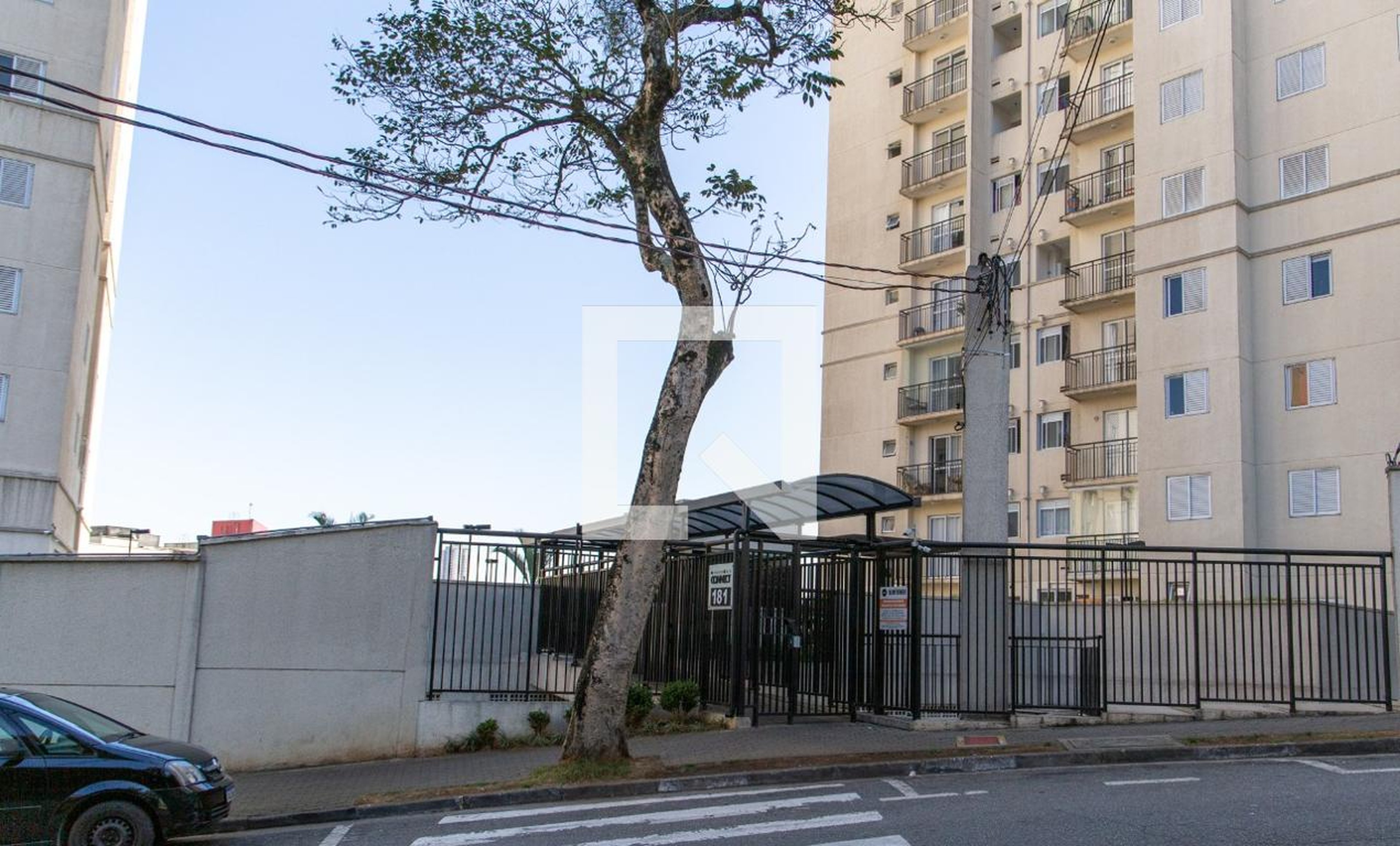 Fachada do condomínio Condomínio Connect Diadema