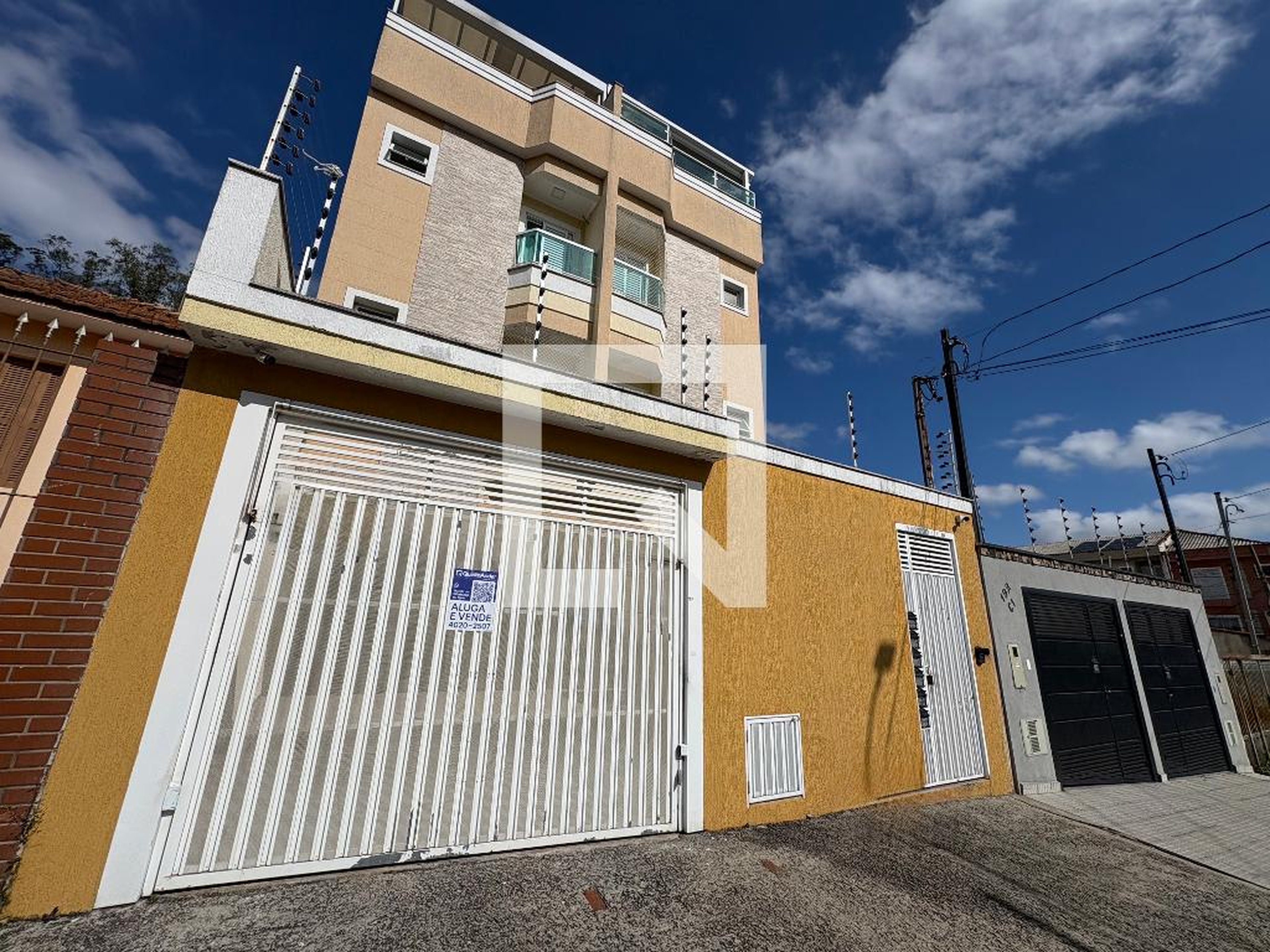 Fachada Condomínio em Rua Ana Neri, 200