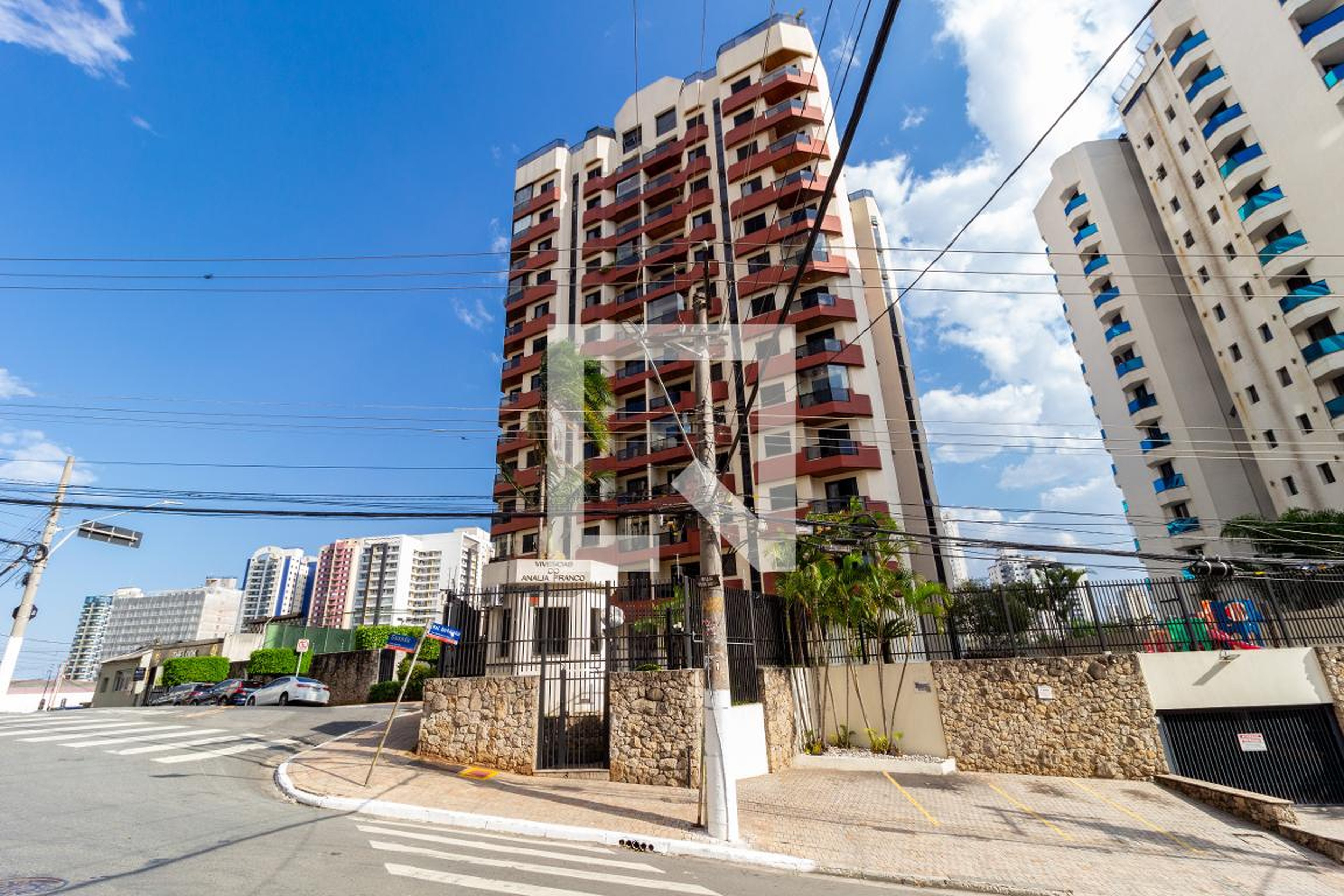 Fachada Condomínio Vivendas do Anália Franco