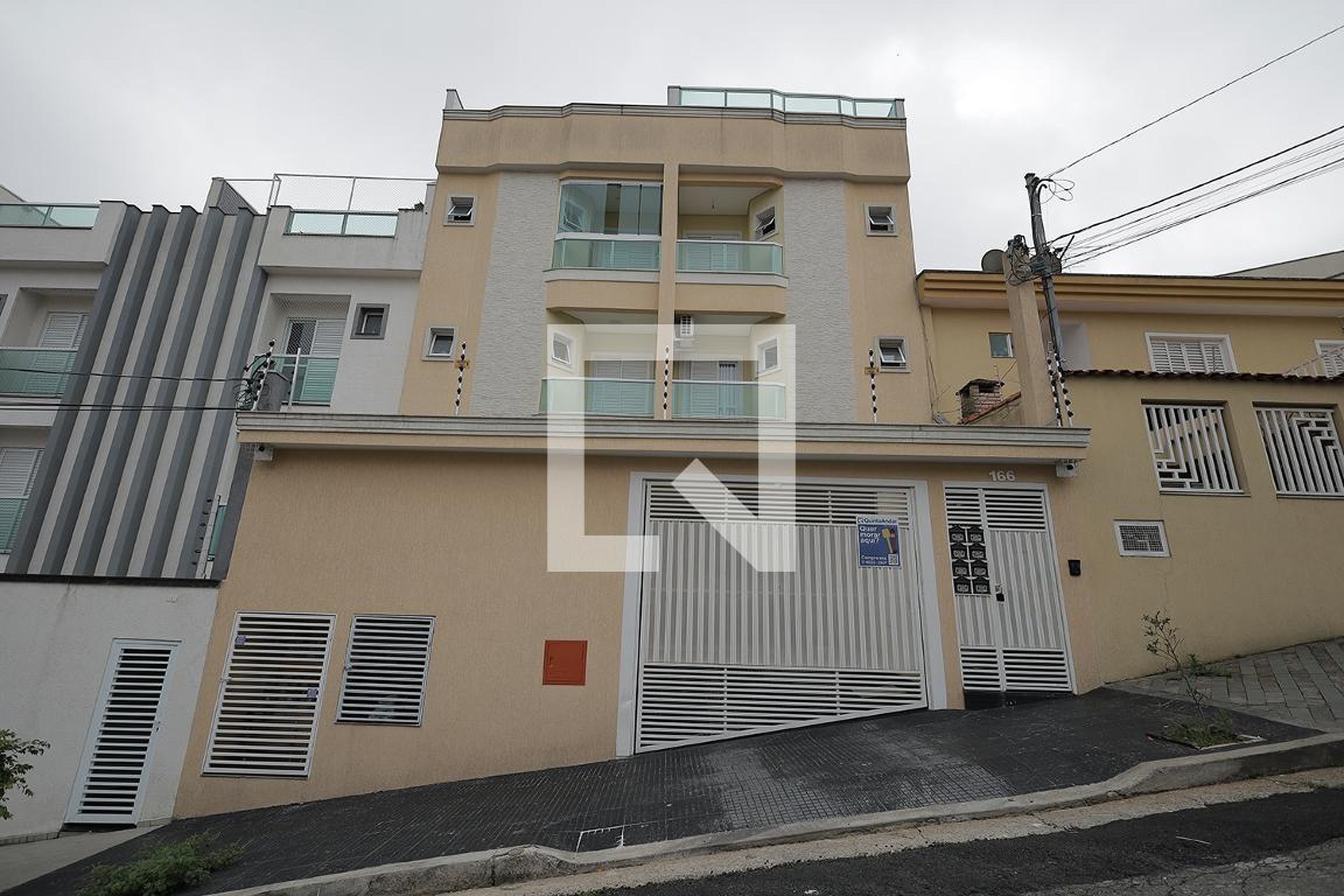 Fachada Condomínio em Rua Guaporé, 166