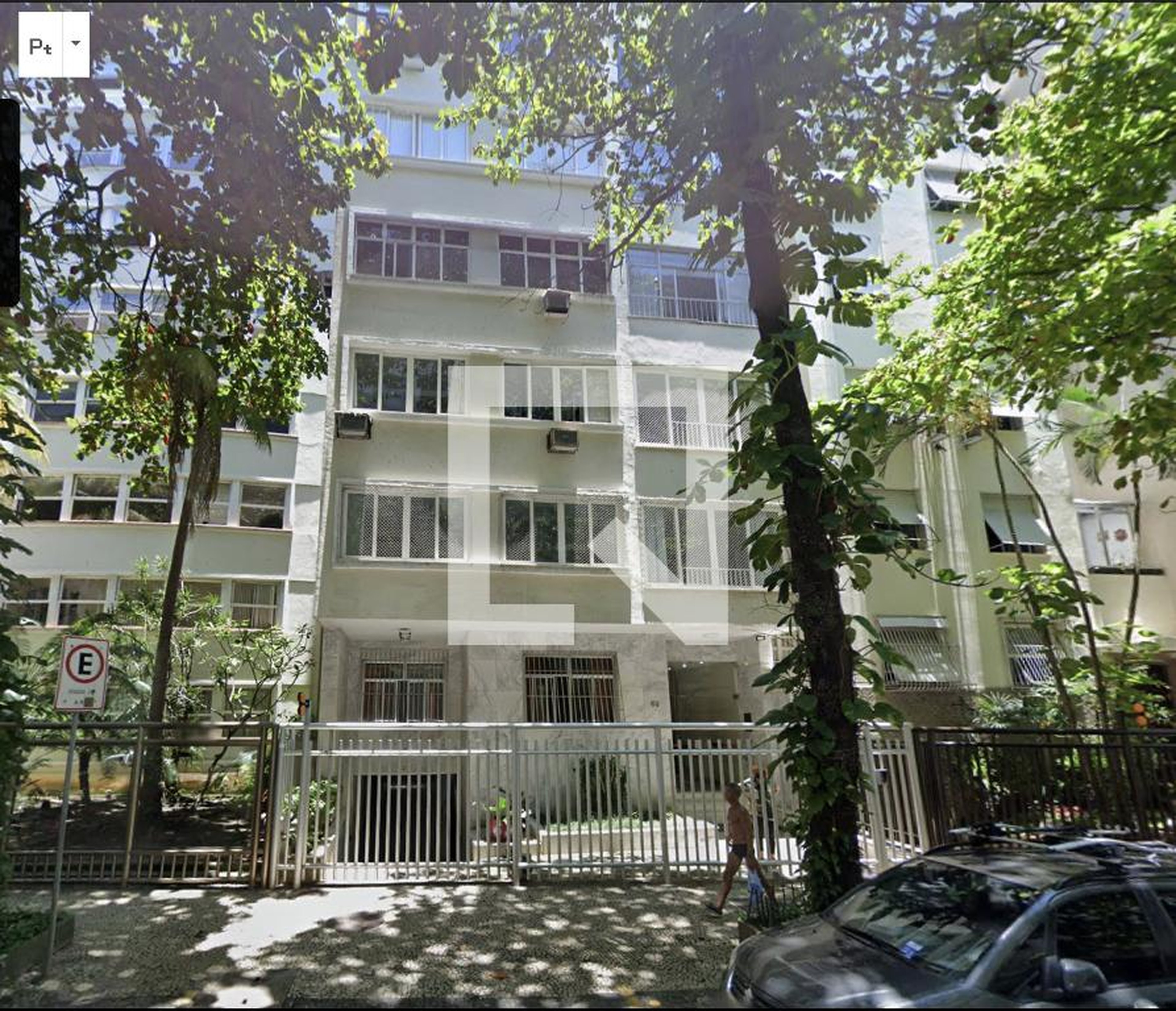 Fachada Condomínio em Rua Gomes Carneiro, 60