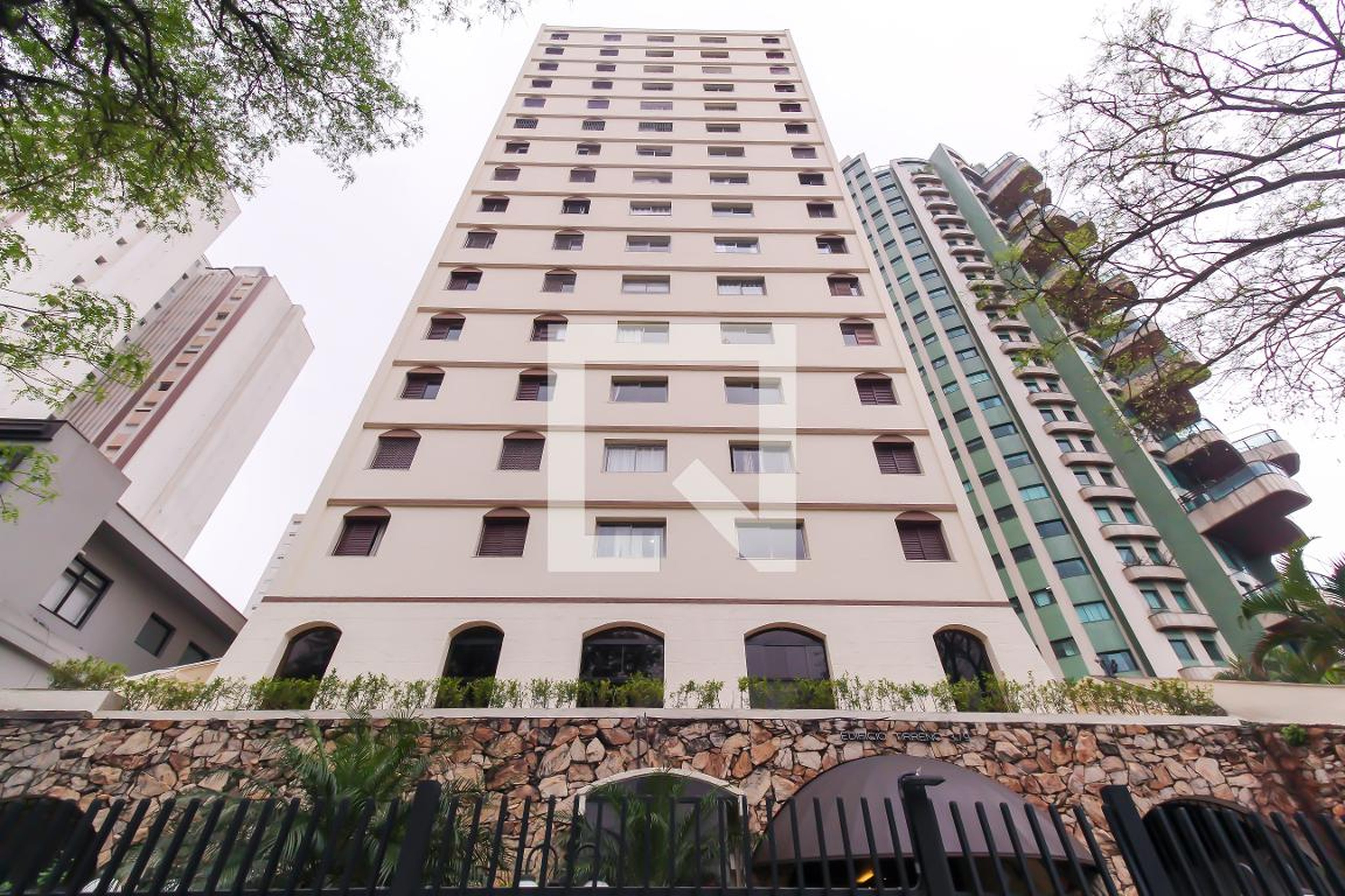 Fachada Condomínio Mediterraneo, Edifícios Tirreno e Adriático