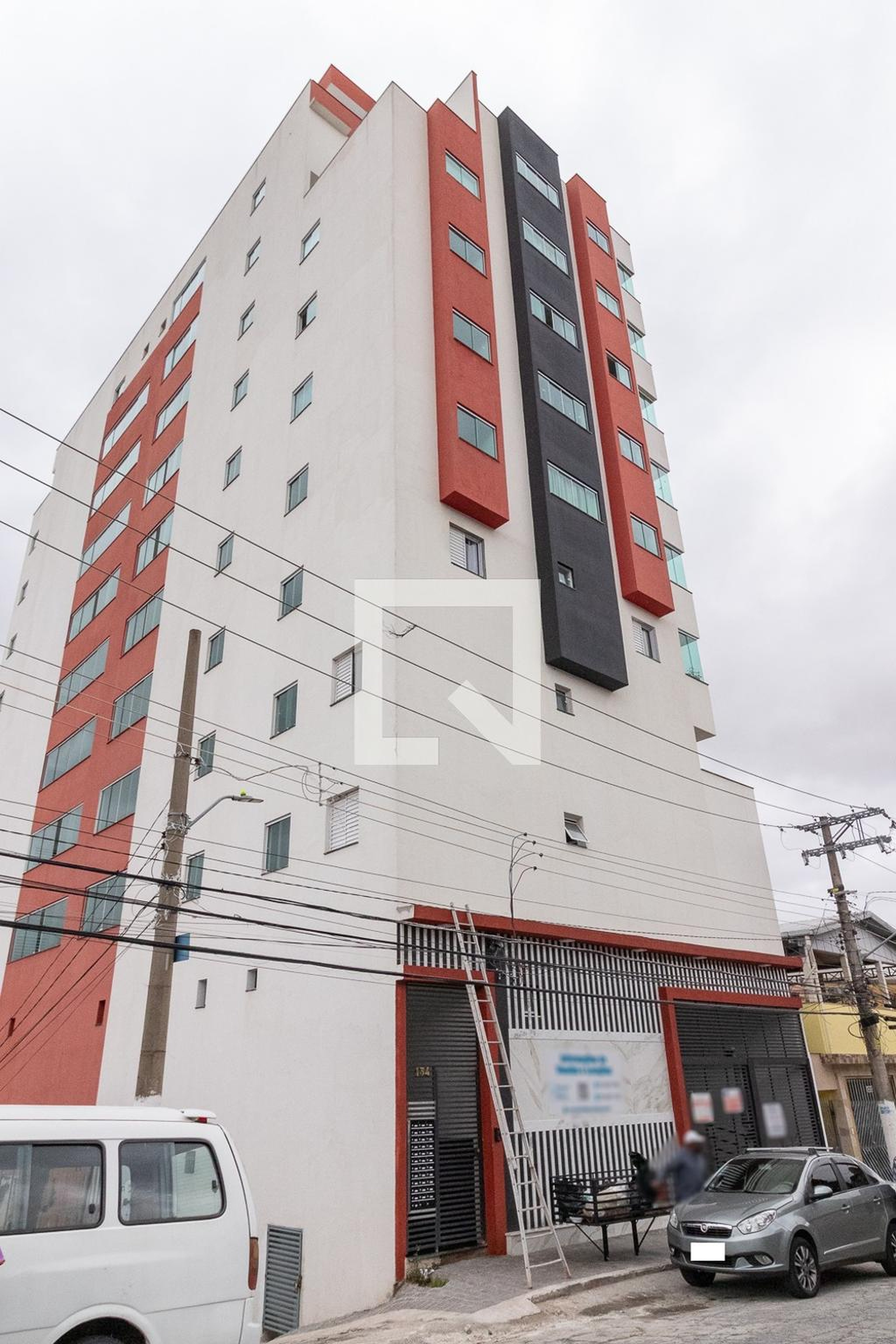 Fachada Condomínio em Rua Marcos Grotti Vidal, 134