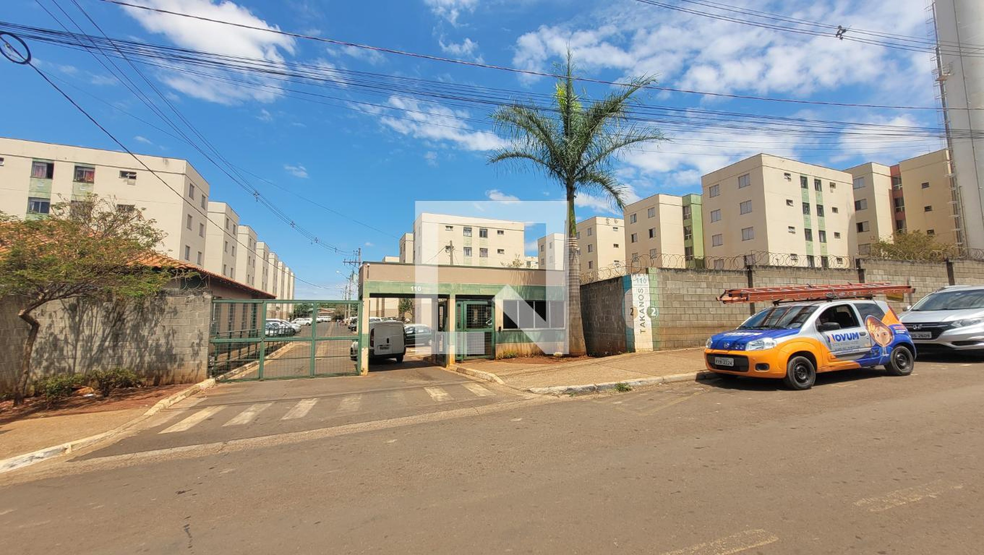 Fachada do Condomínio Residencial Takanos 2