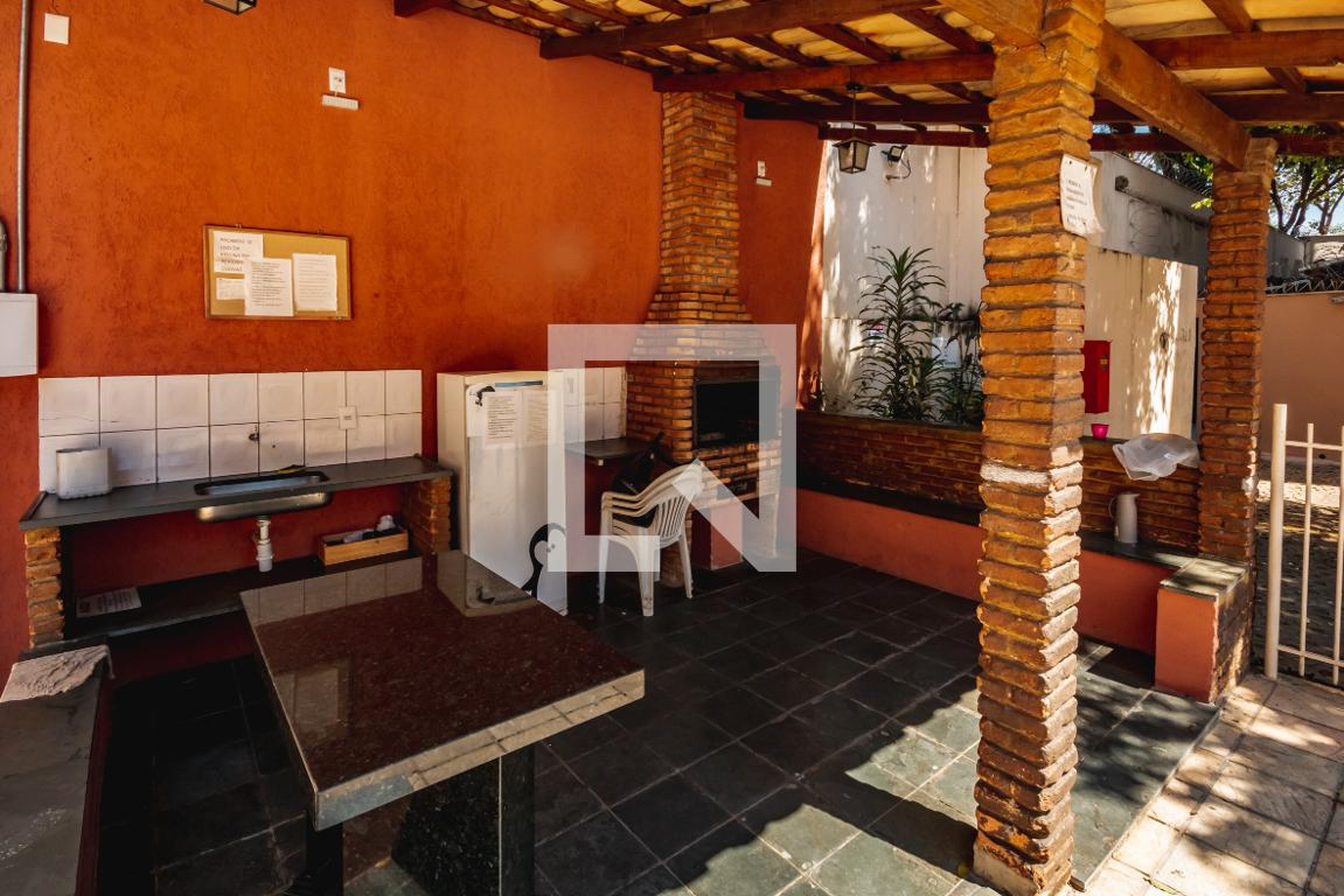 Área comum - S Moradores Doedifício Sabiá