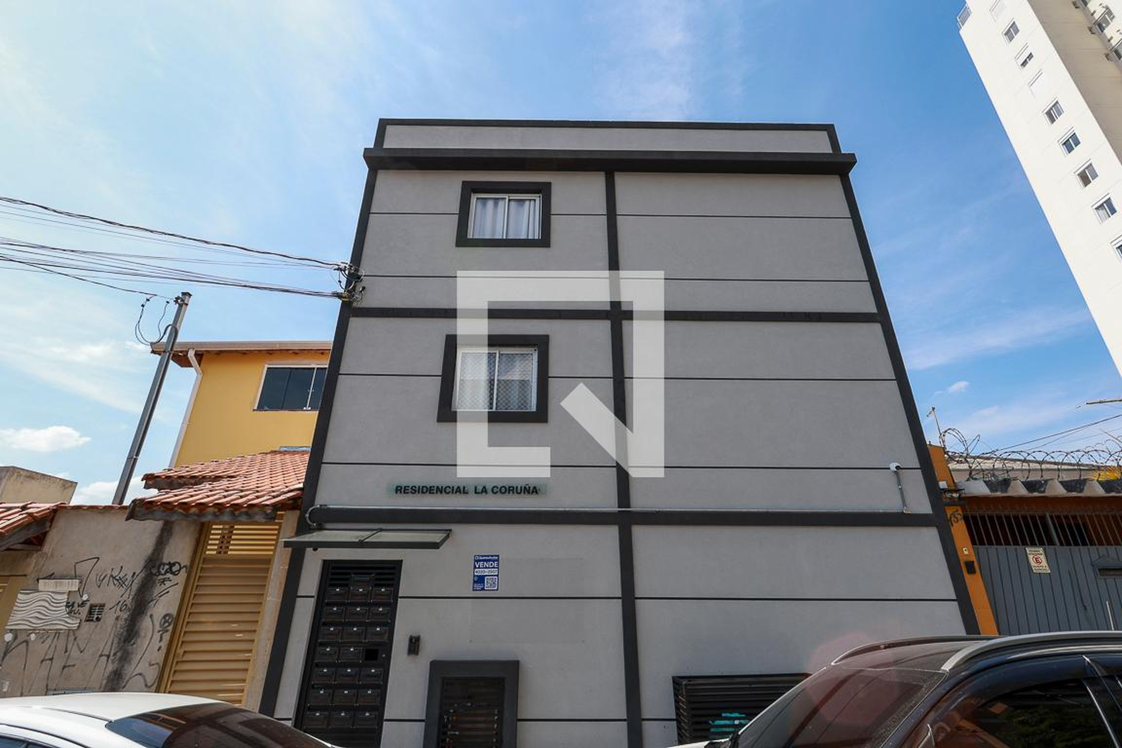 Fachada do prédio Residencial La Coruna