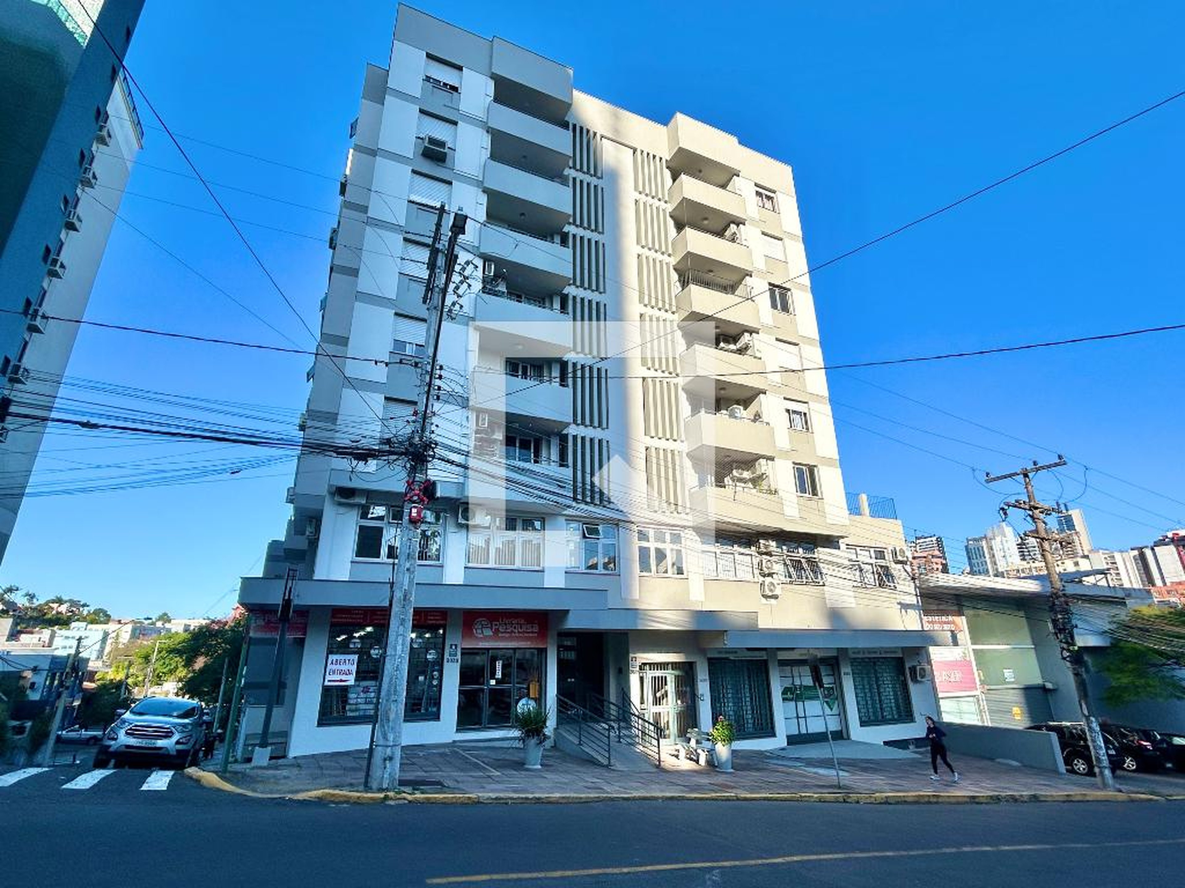 Fachada Condomínio em Rua Bento Gonçalves, 3027