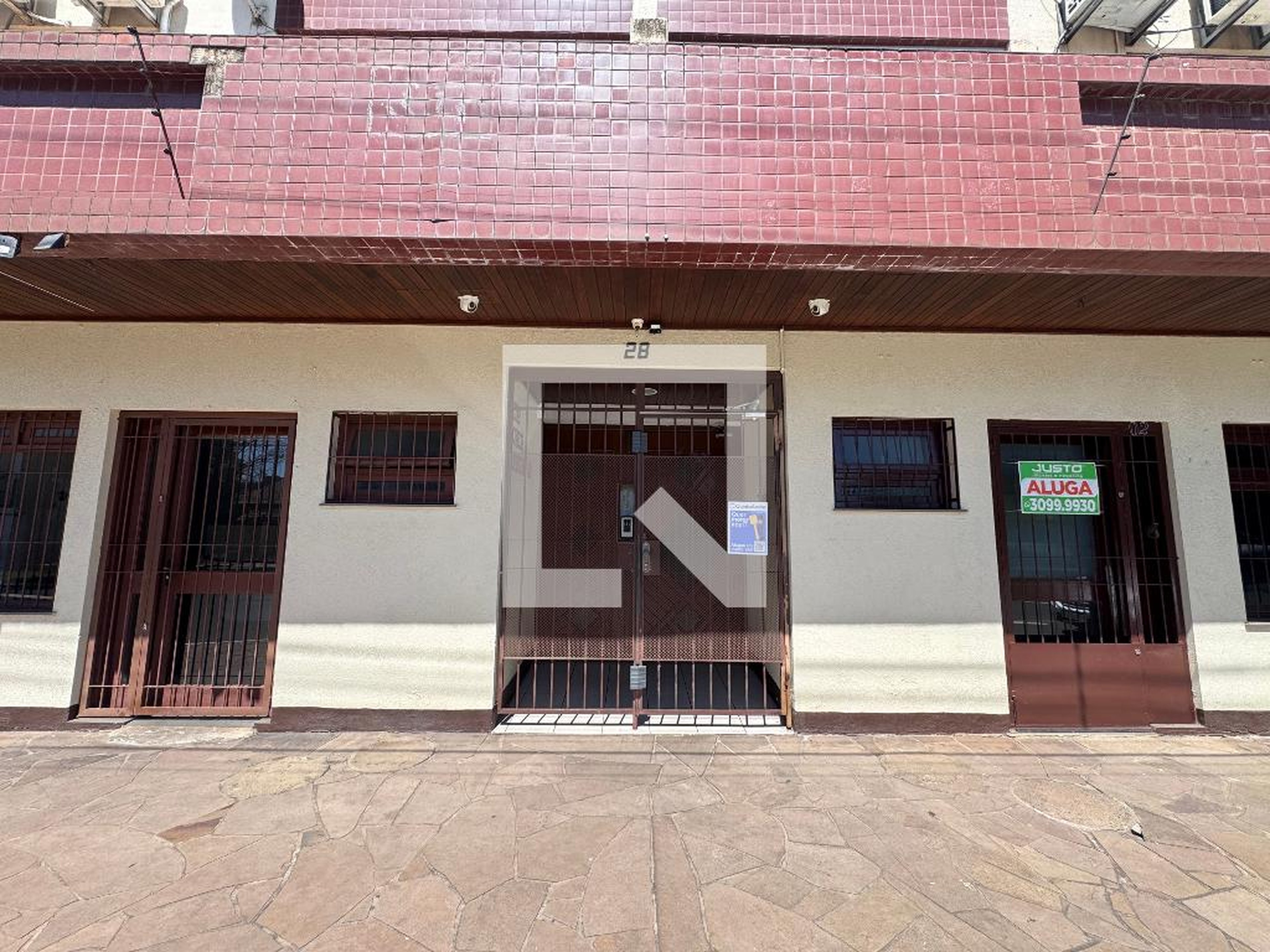 Fachada Condomínio em Rua Dom João Becker, 28