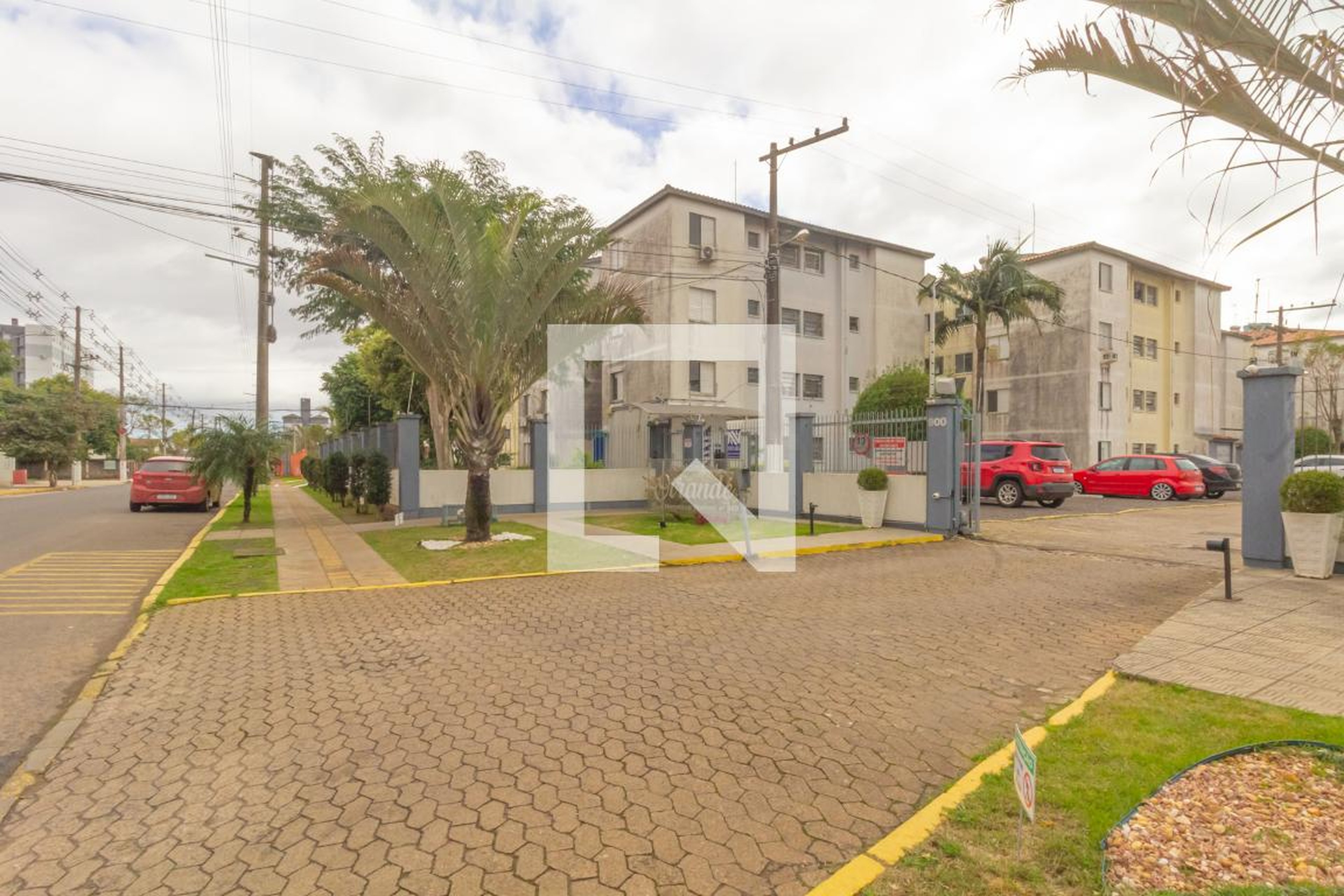 Fachada do condomínio Residencial Oirandê