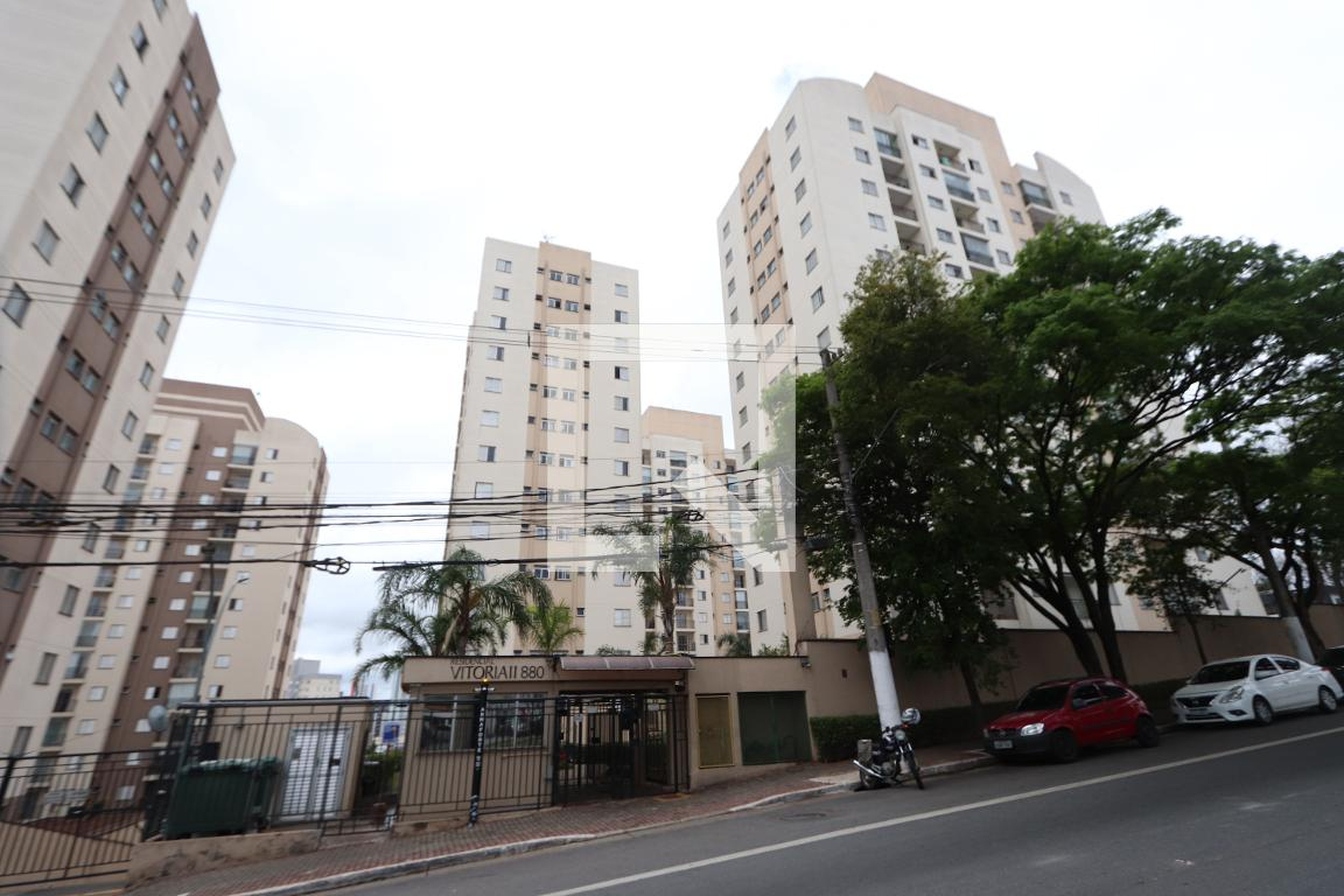 Fachada do condomínio Residencial Vitória II