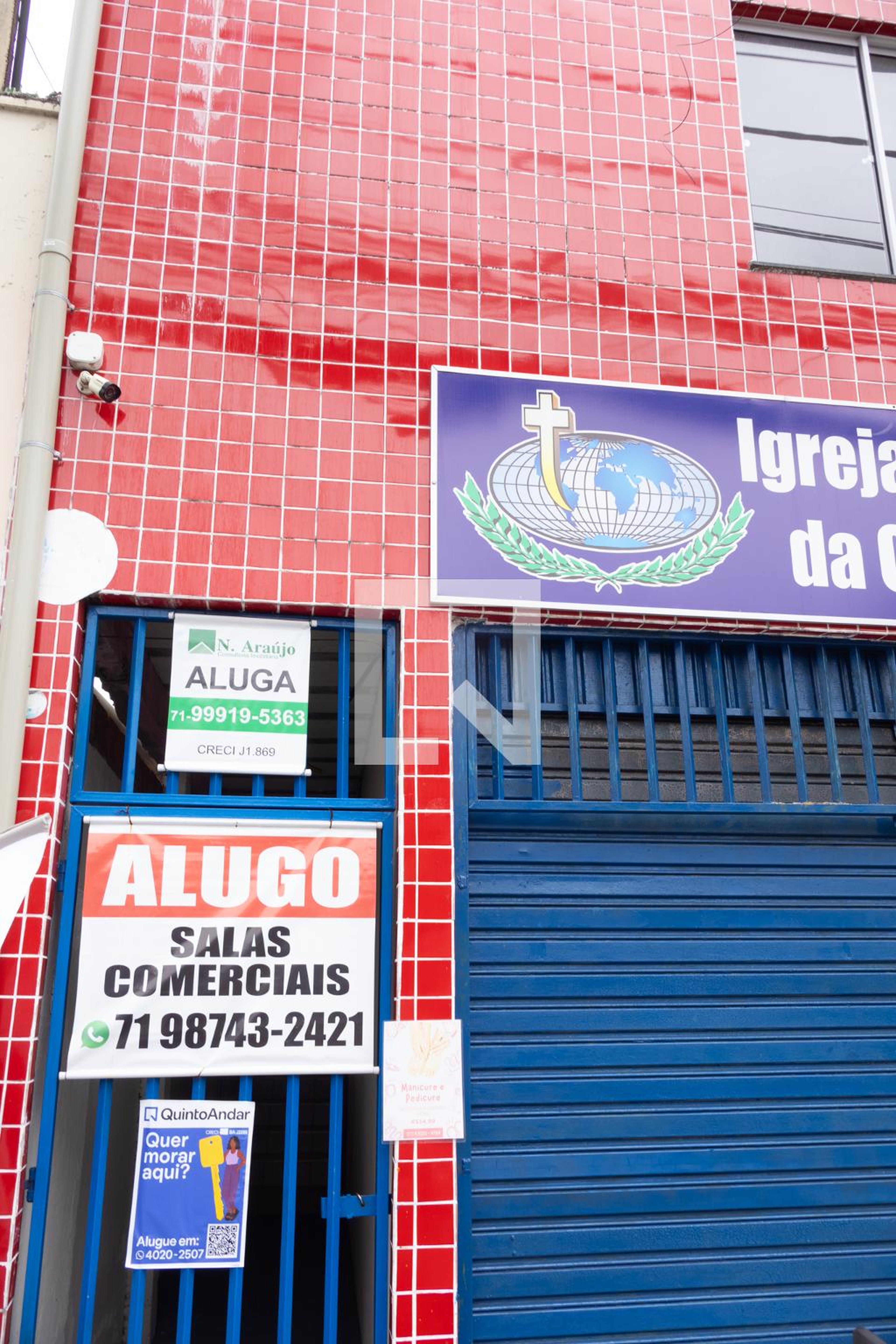 Fachada Condomínio em Rua Santa Bernadete, 70